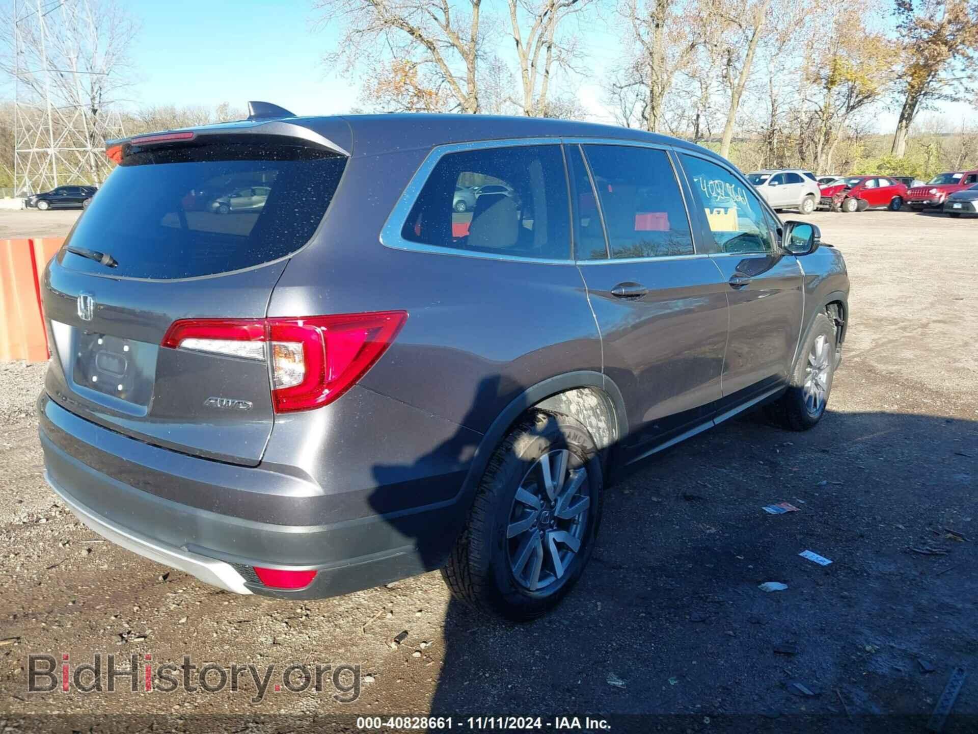 2019 HONDA PILOT - VIN: 5FNYF6H56KB021136 - Фото 4