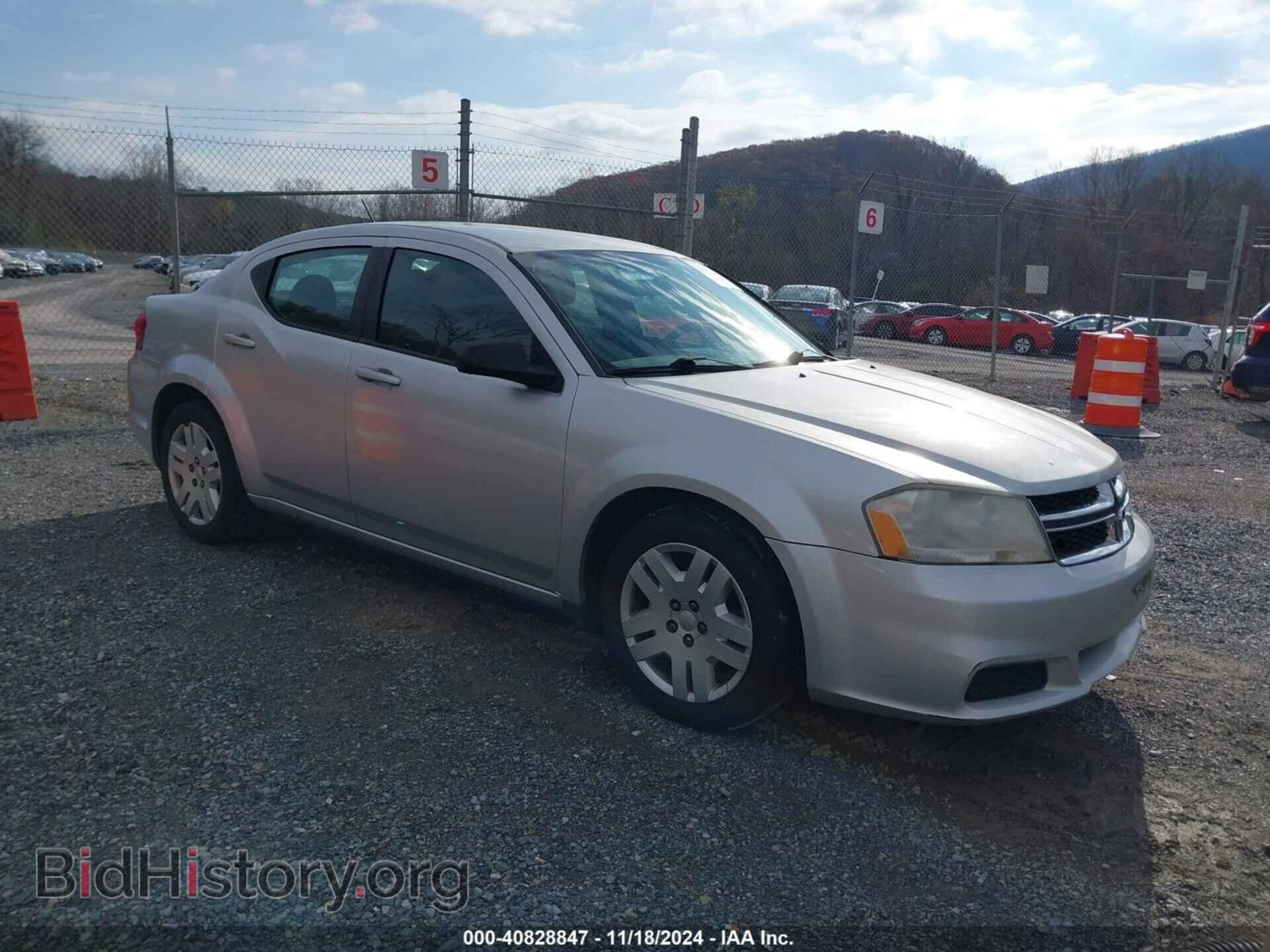 Photo 1C3CDZAB4CN259527 - DODGE AVENGER 2012