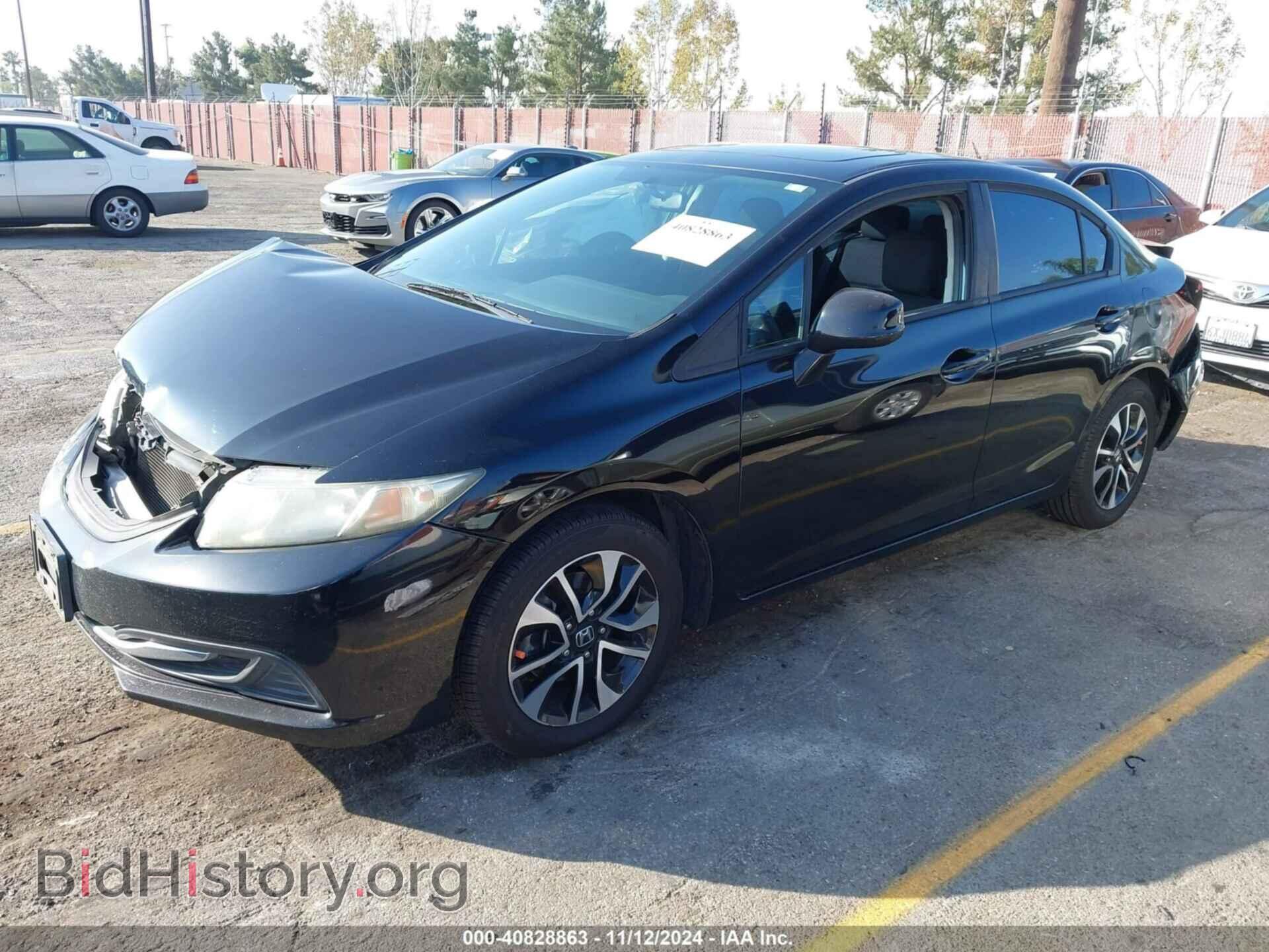 2013 HONDA CIVIC - VIN: 2HGFB2F86DH517433 - Фото 2