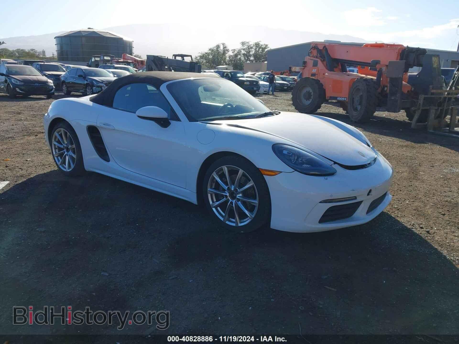 Photo WP0CA2A8XJS211030 - PORSCHE BOXSTER 2018