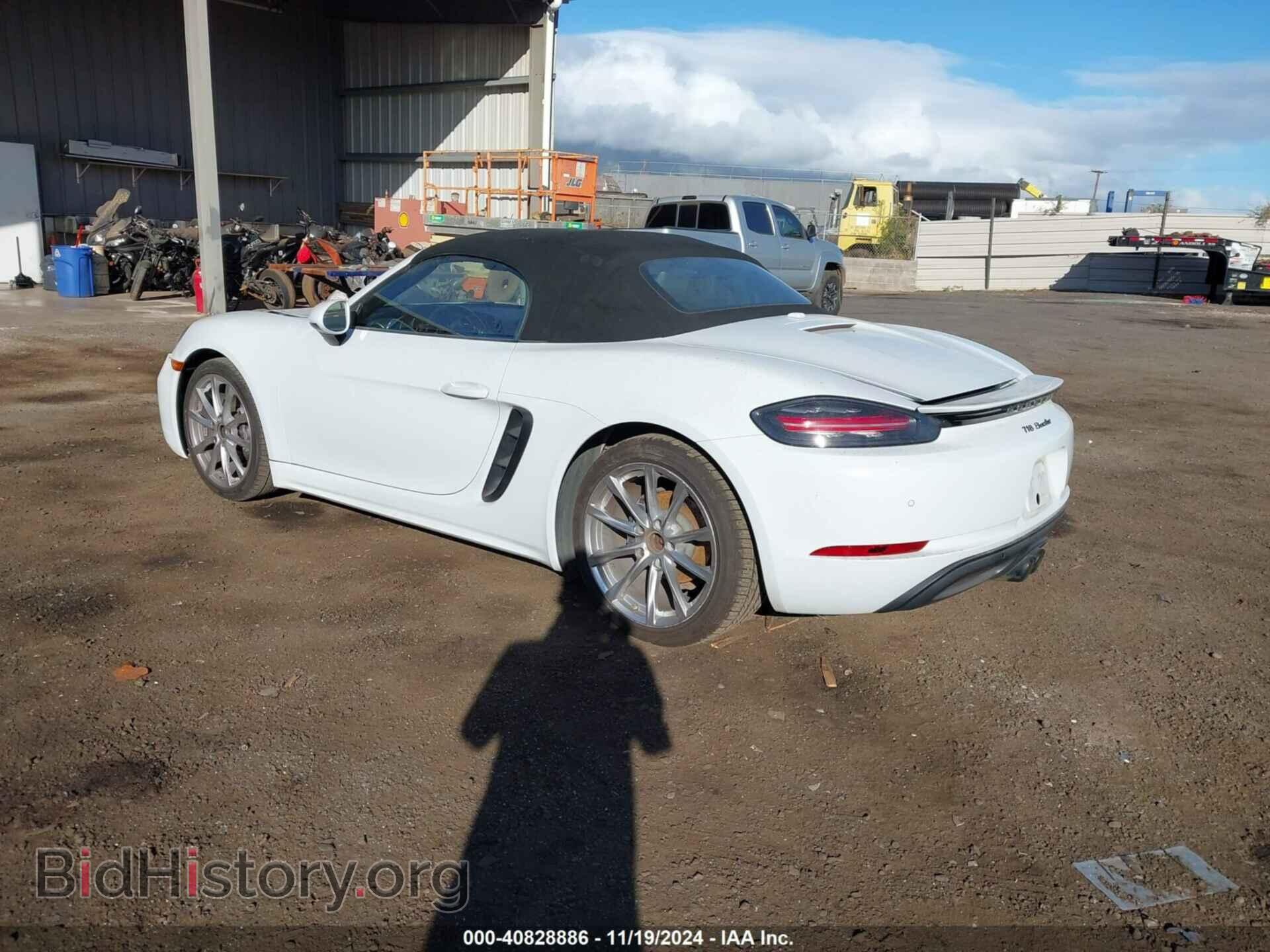 2018 PORSCHE BOXSTER - VIN: WP0CA2A8XJS211030 - Фото 3