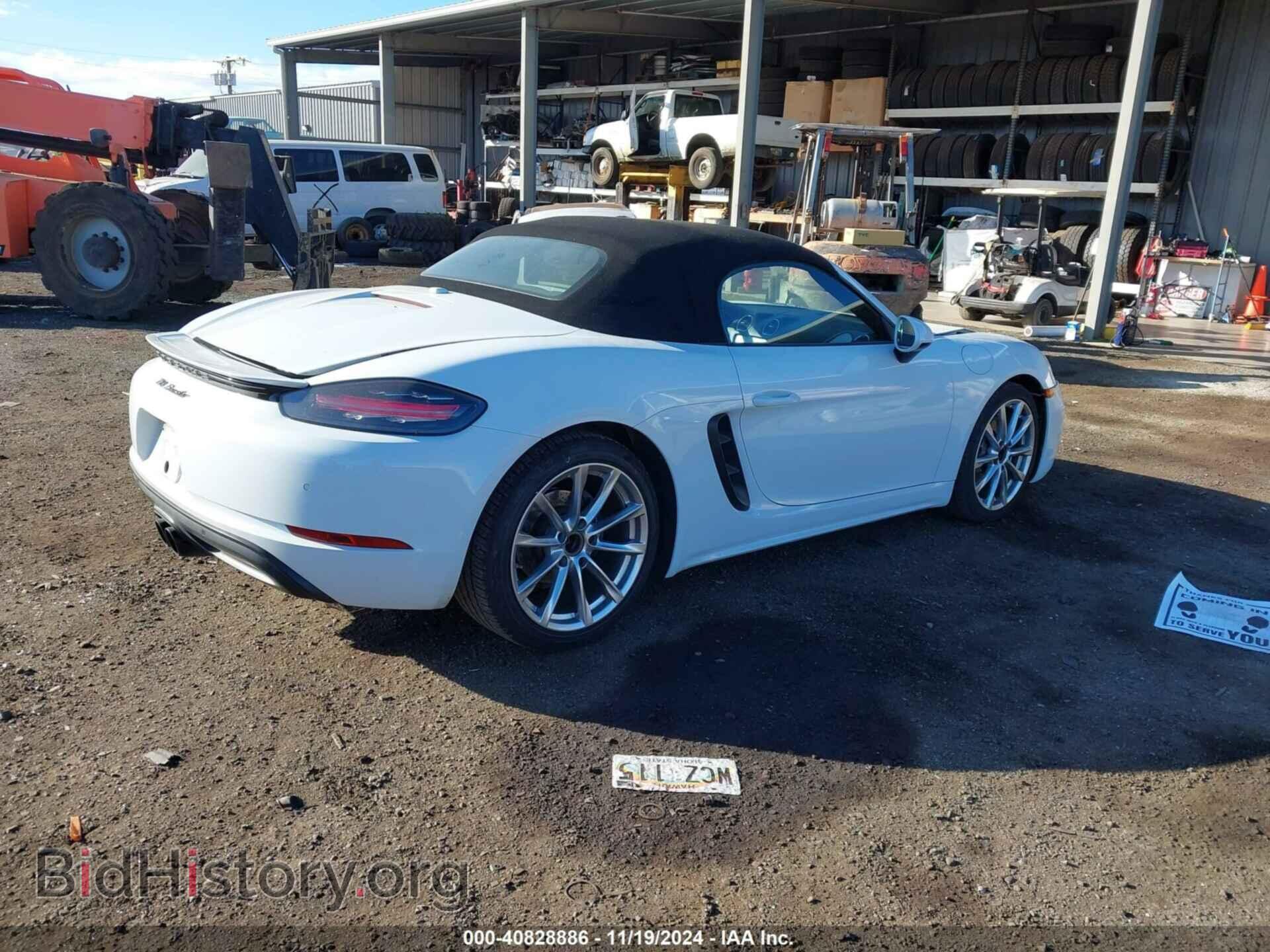 2018 PORSCHE BOXSTER - VIN: WP0CA2A8XJS211030 - Фото 4