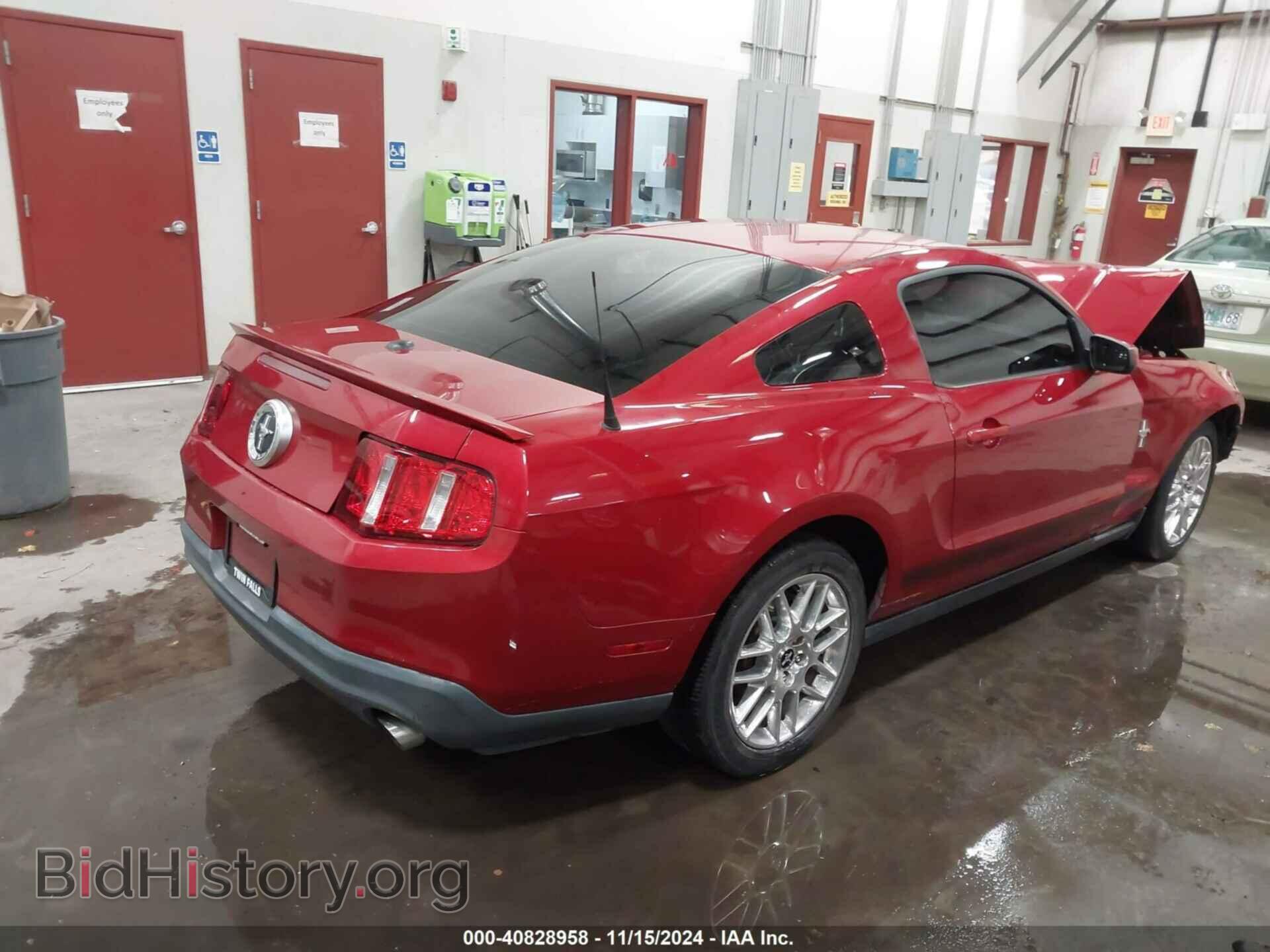 2012 FORD MUSTANG - VIN: 1ZVBP8AM3C5247909 - Фото 4