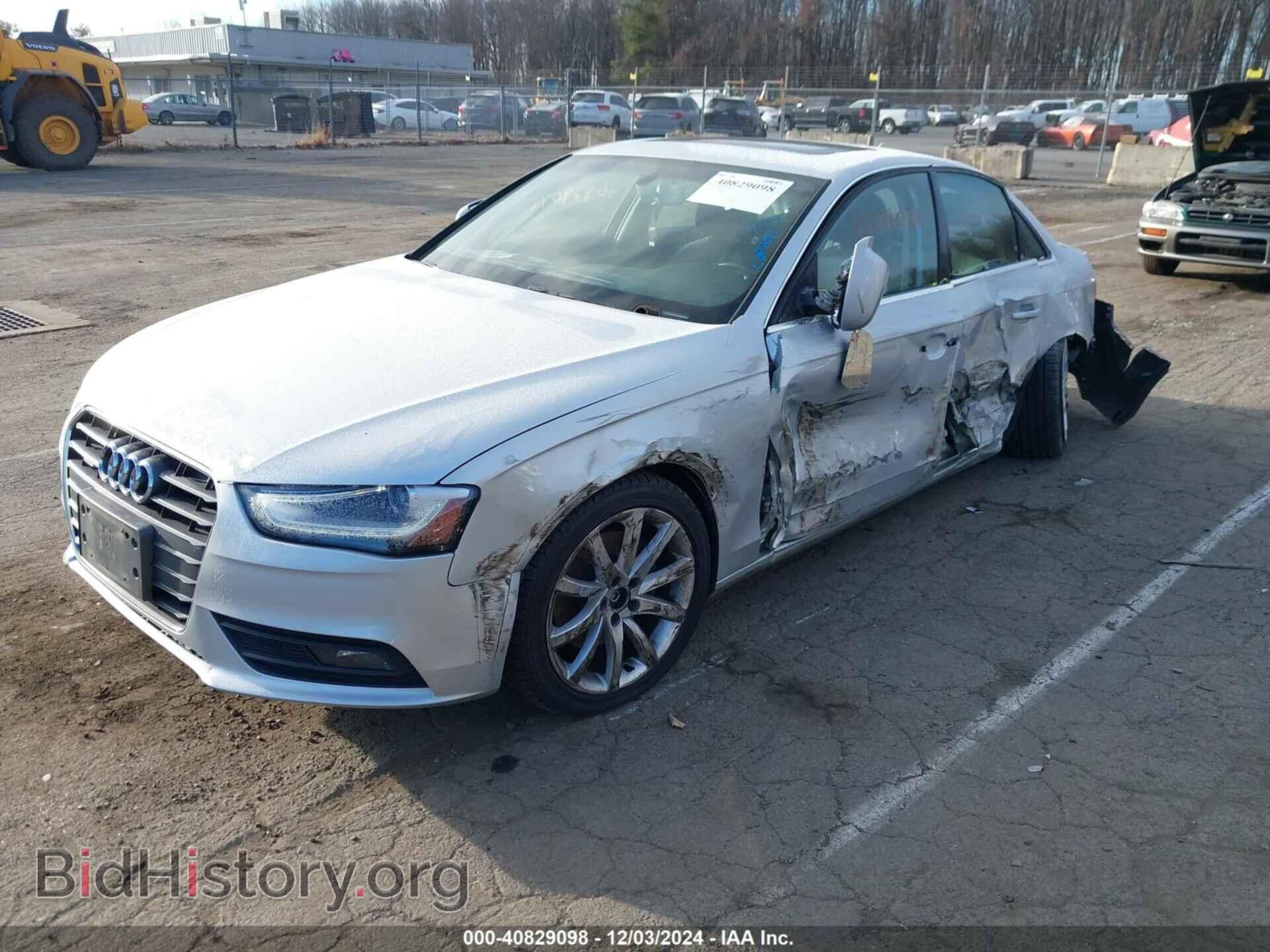 2013 AUDI A4 - VIN: WAUBFAFL3DN049732 - Фото 2