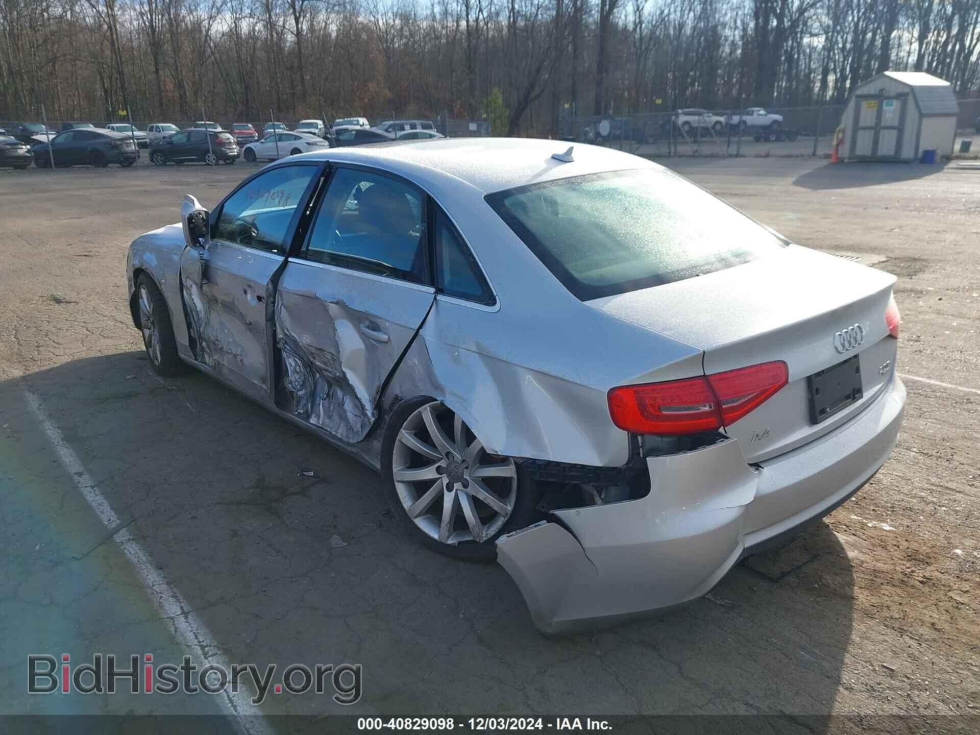 2013 AUDI A4 - VIN: WAUBFAFL3DN049732 - Фото 3