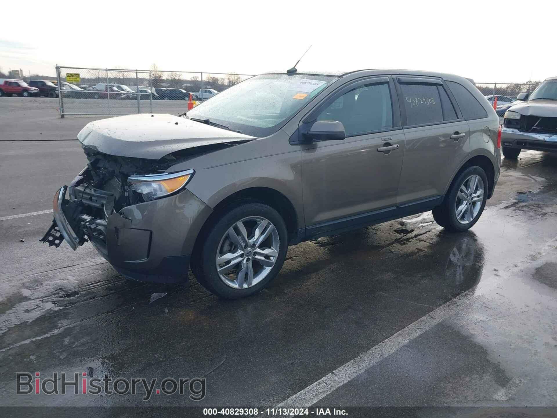 2014 FORD EDGE - VIN: 2FMDK4JC9EBA36394 - Фото 2