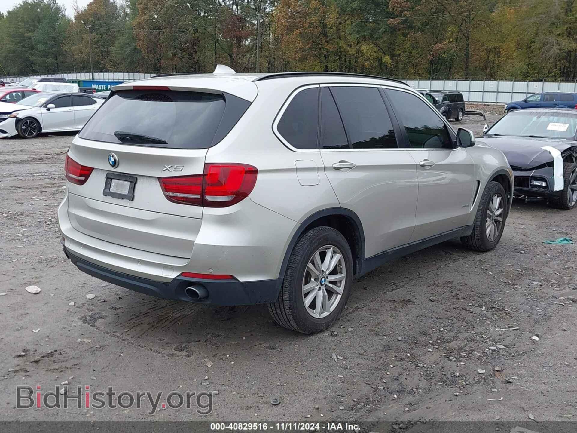 2015 BMW X5 - VIN: 5UXKR2C58F0H36826 - Фото 4