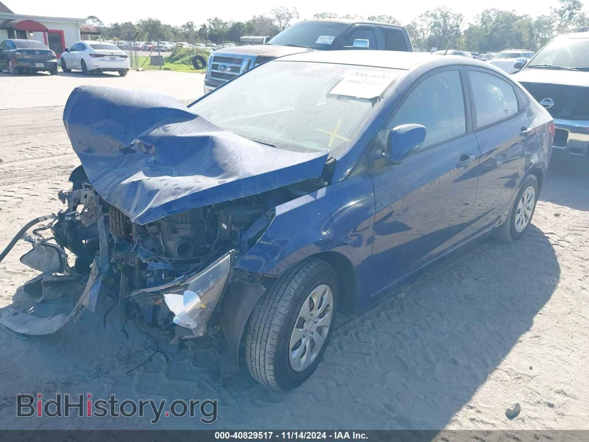 2016 HYUNDAI ACCENT - VIN: KMHCT4AE3GU982367 - Фото 2