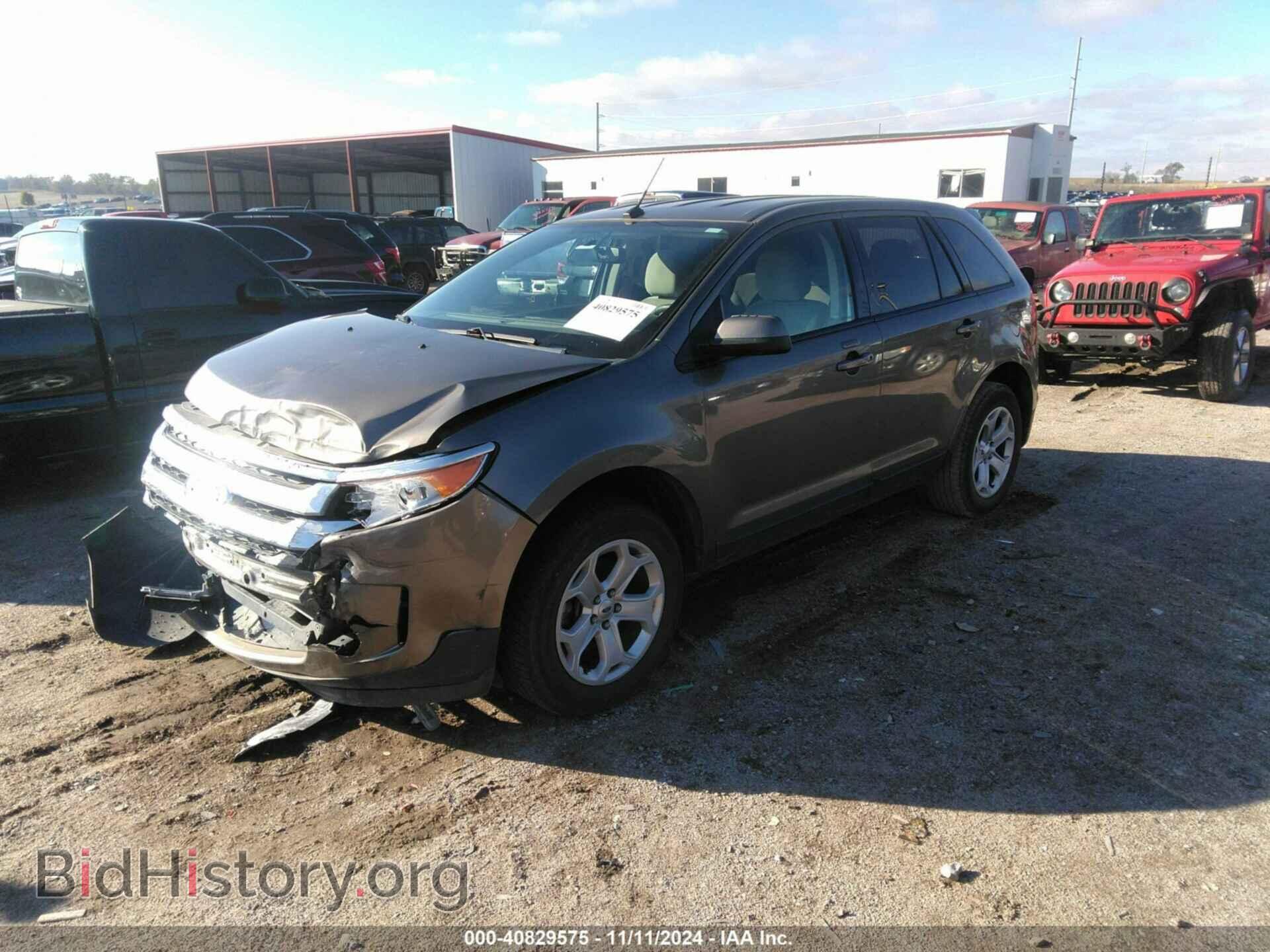 2014 FORD EDGE - VIN: 2FMDK3JCXEBB19309 - Фото 2