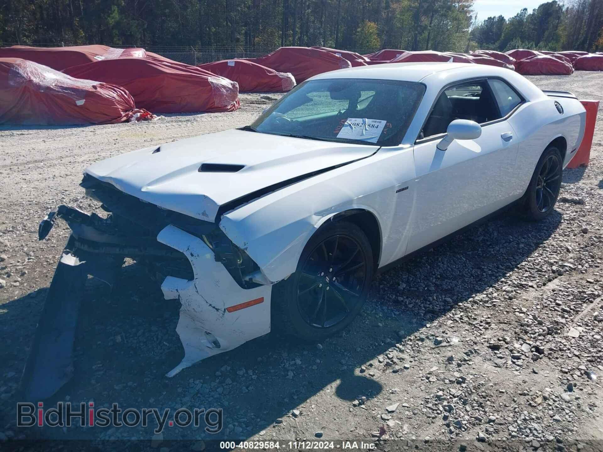 2018 DODGE CHALLENGER - VIN: 2C3CDZBT3JH302770 - Фото 2
