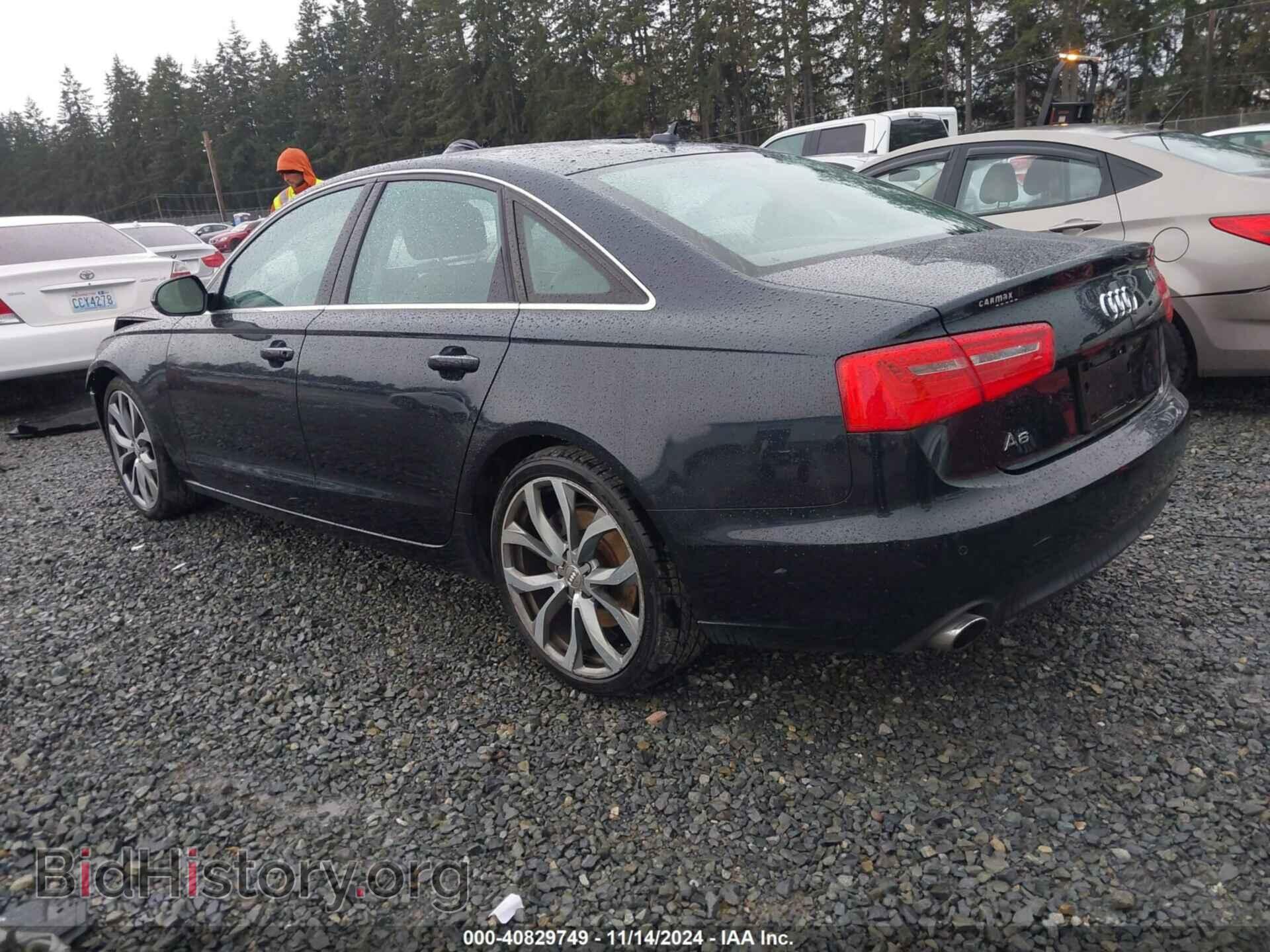 2014 AUDI A6 - VIN: WAUGFAFC4EN123585 - Фото 3