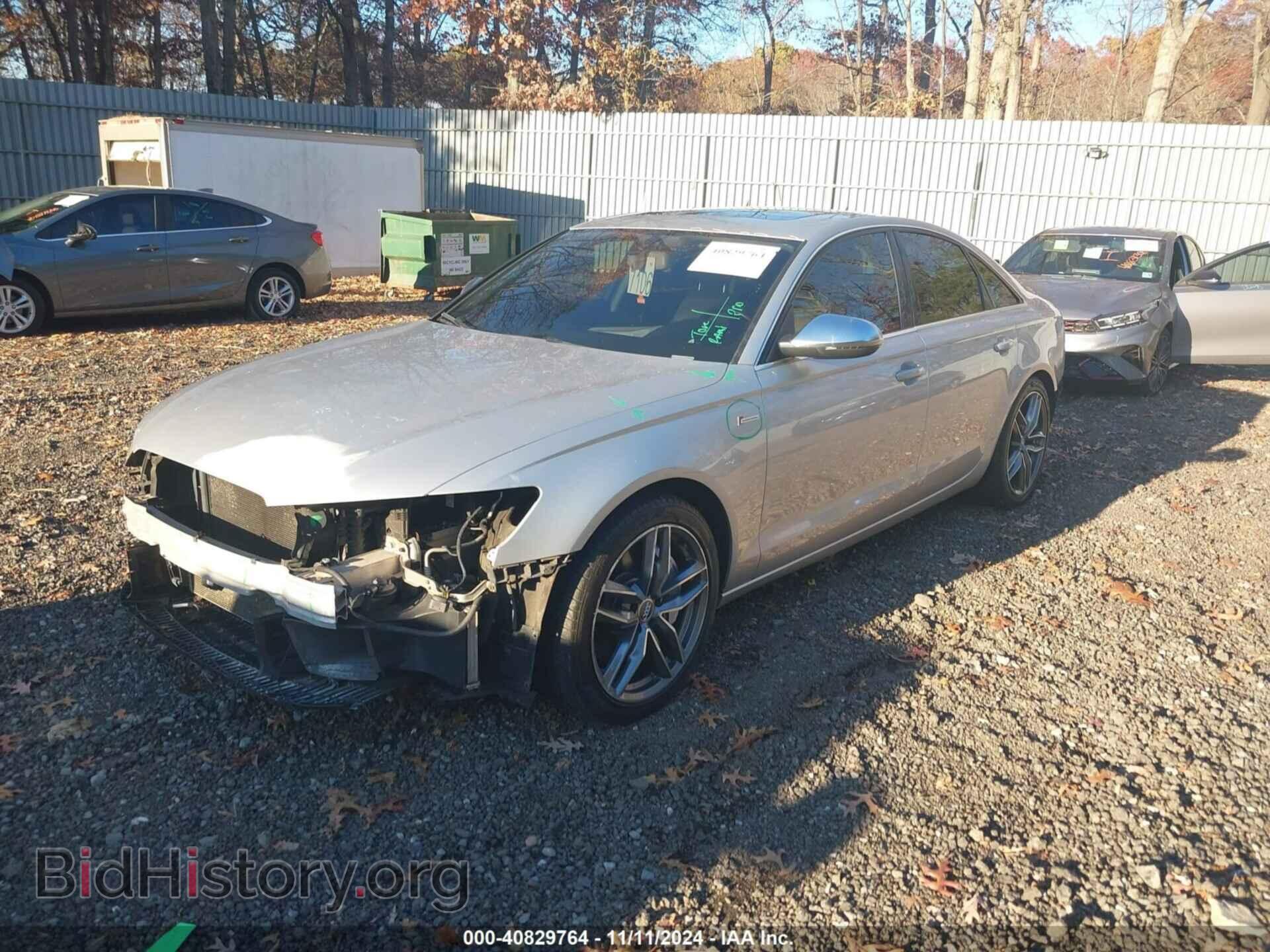 2012 AUDI A6 - VIN: WAUBGAFC7CN012940 - Фото 2