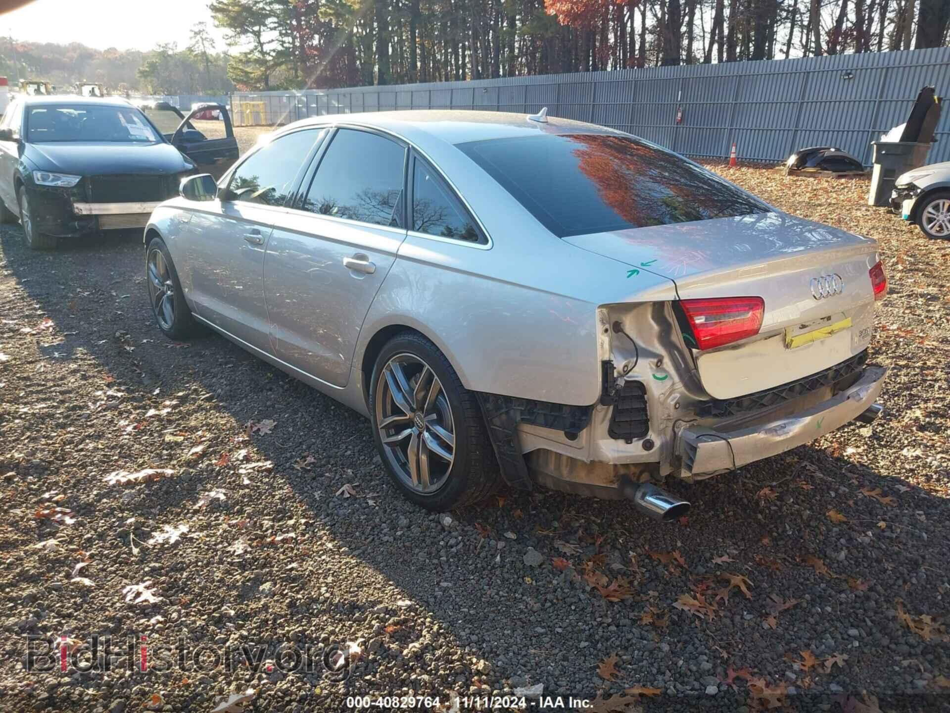 2012 AUDI A6 - VIN: WAUBGAFC7CN012940 - Фото 3