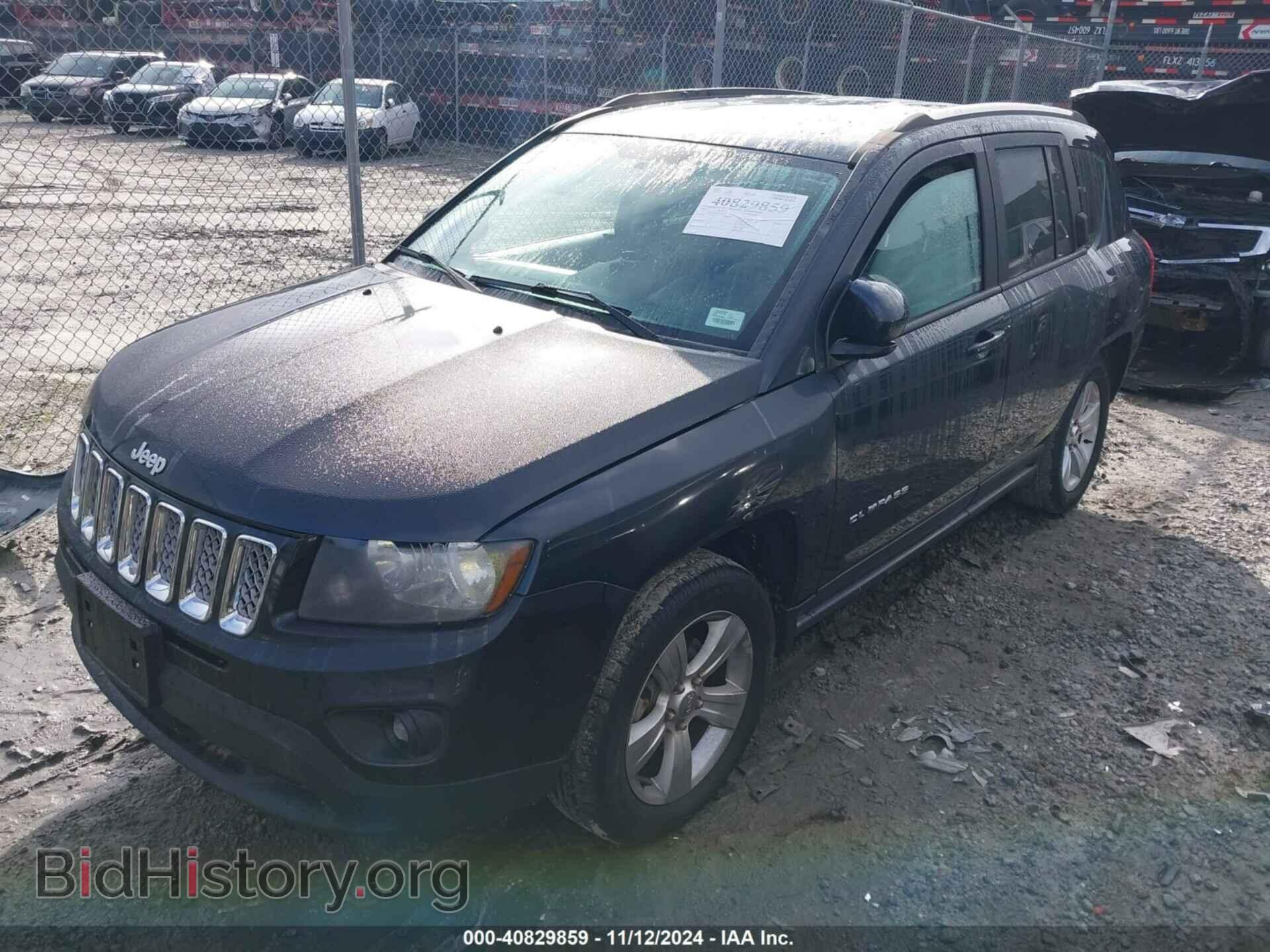 2014 JEEP COMPASS - VIN: 1C4NJDEBXED643914 - Фото 2