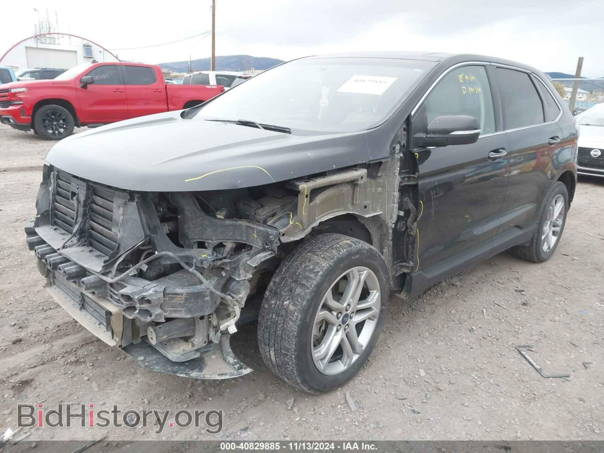 2015 FORD EDGE - VIN: 2FMTK4K90FBB42216 - Photo 2