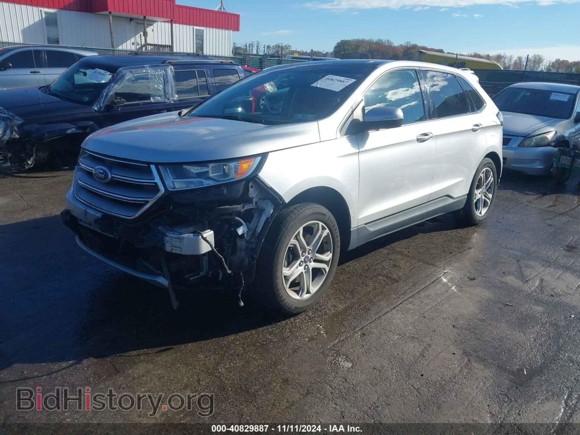 2018 FORD EDGE - VIN: 2FMPK4K96JBB06783 - Фото 2