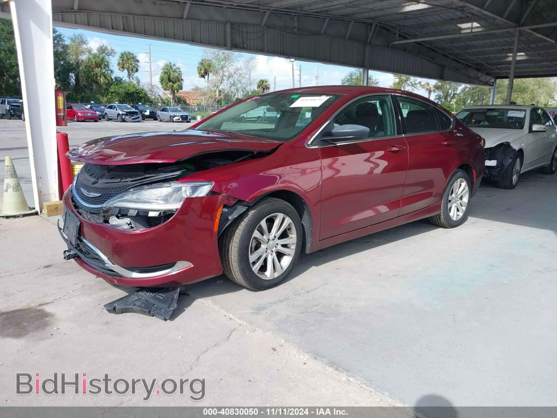 2015 CHRYSLER 200 - VIN: 1C3CCCAB7FN552908 - Фото 2