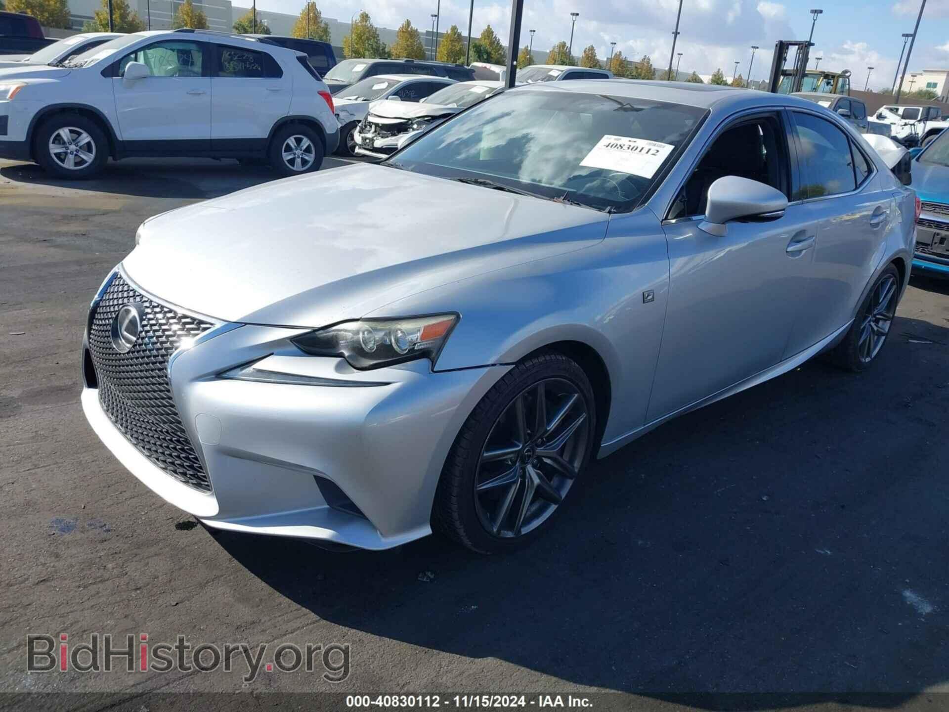 2014 LEXUS IS 350 - VIN: JTHBE1D22E5000604 - Фото 2