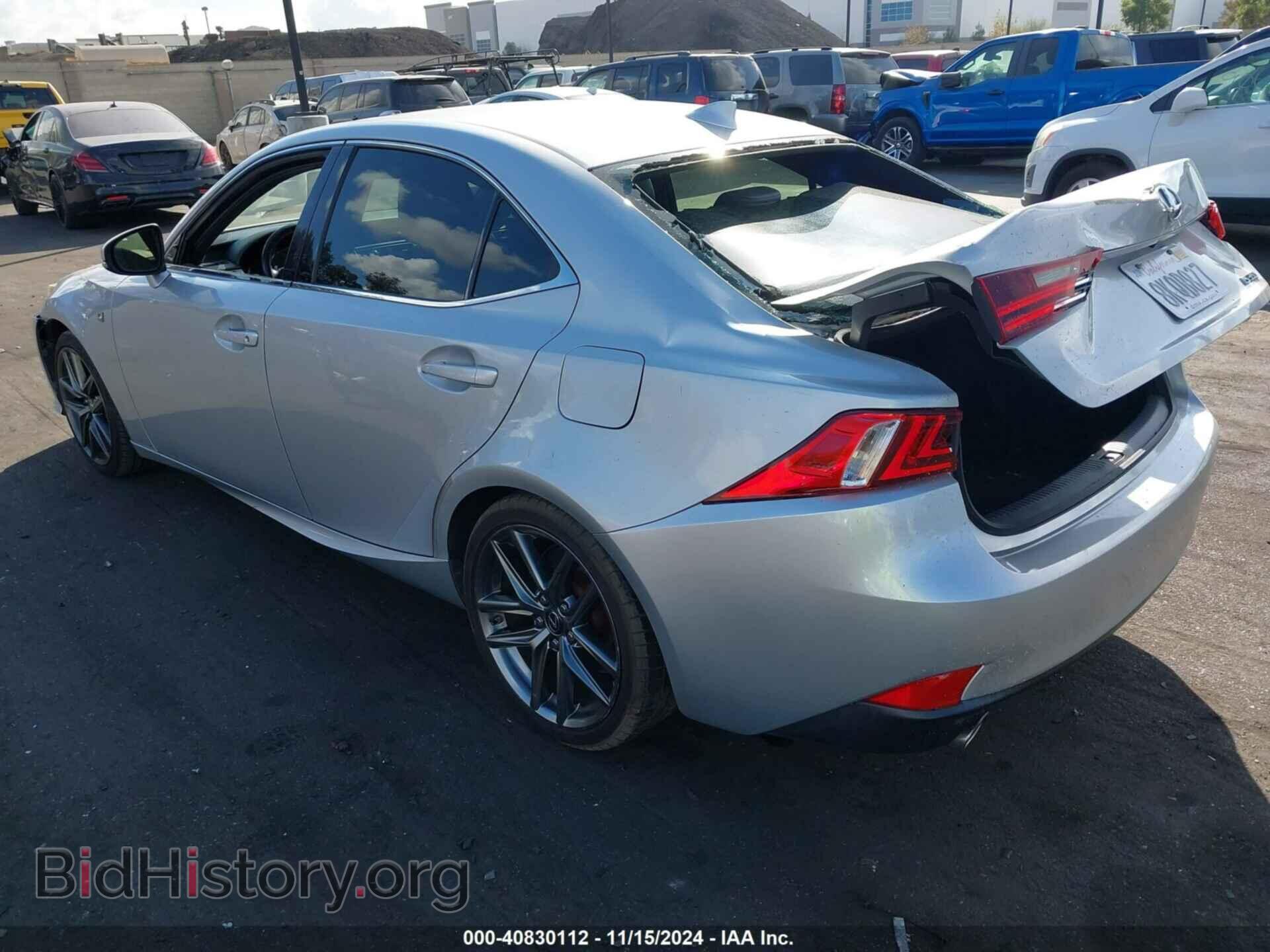 2014 LEXUS IS 350 - VIN: JTHBE1D22E5000604 - Фото 3