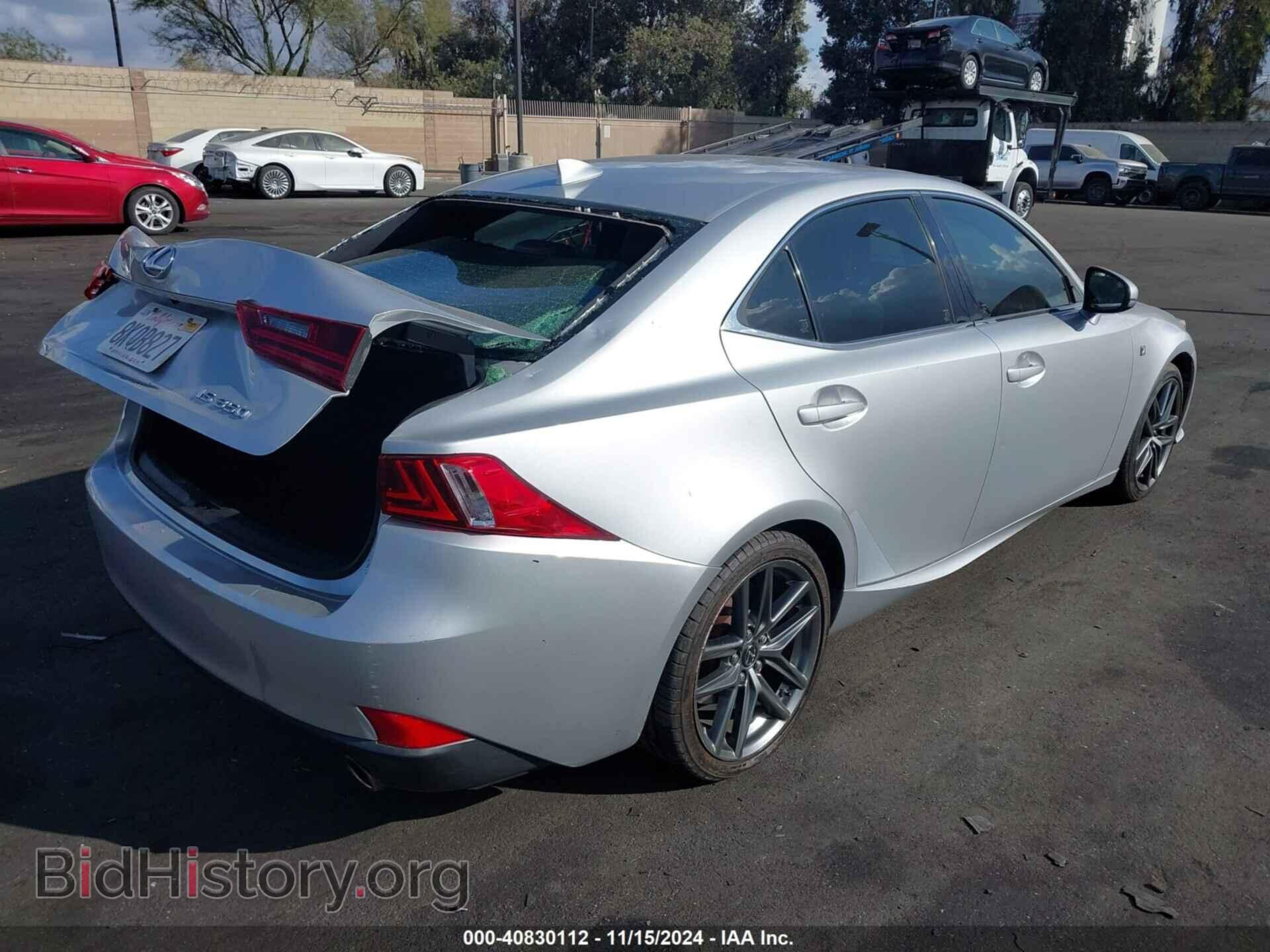 2014 LEXUS IS 350 - VIN: JTHBE1D22E5000604 - Фото 4