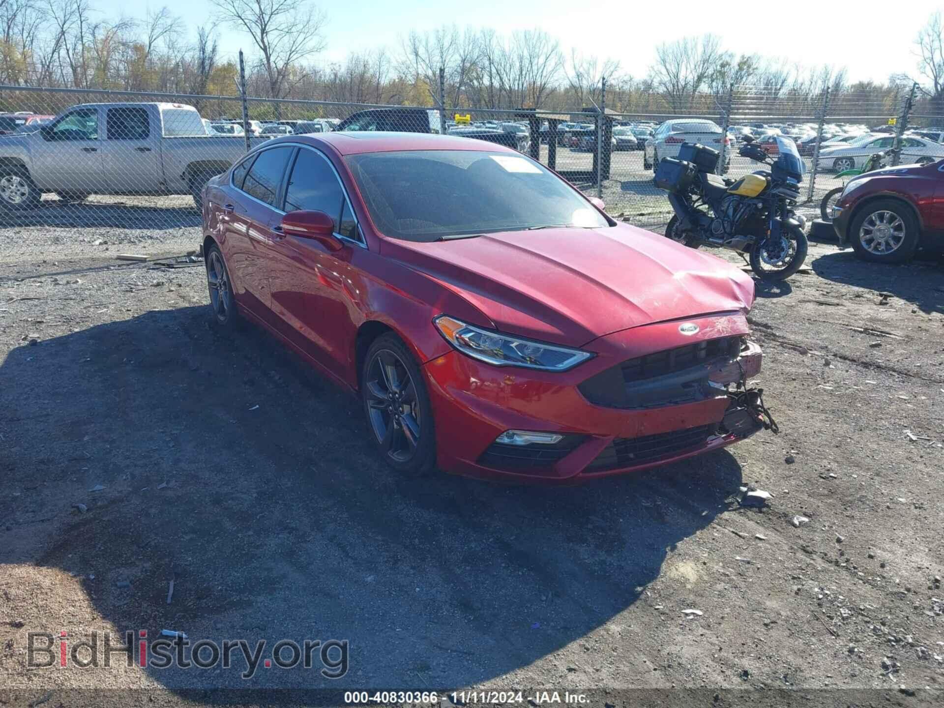 Фотография 3FA6P0VPXHR212871 - FORD FUSION 2017
