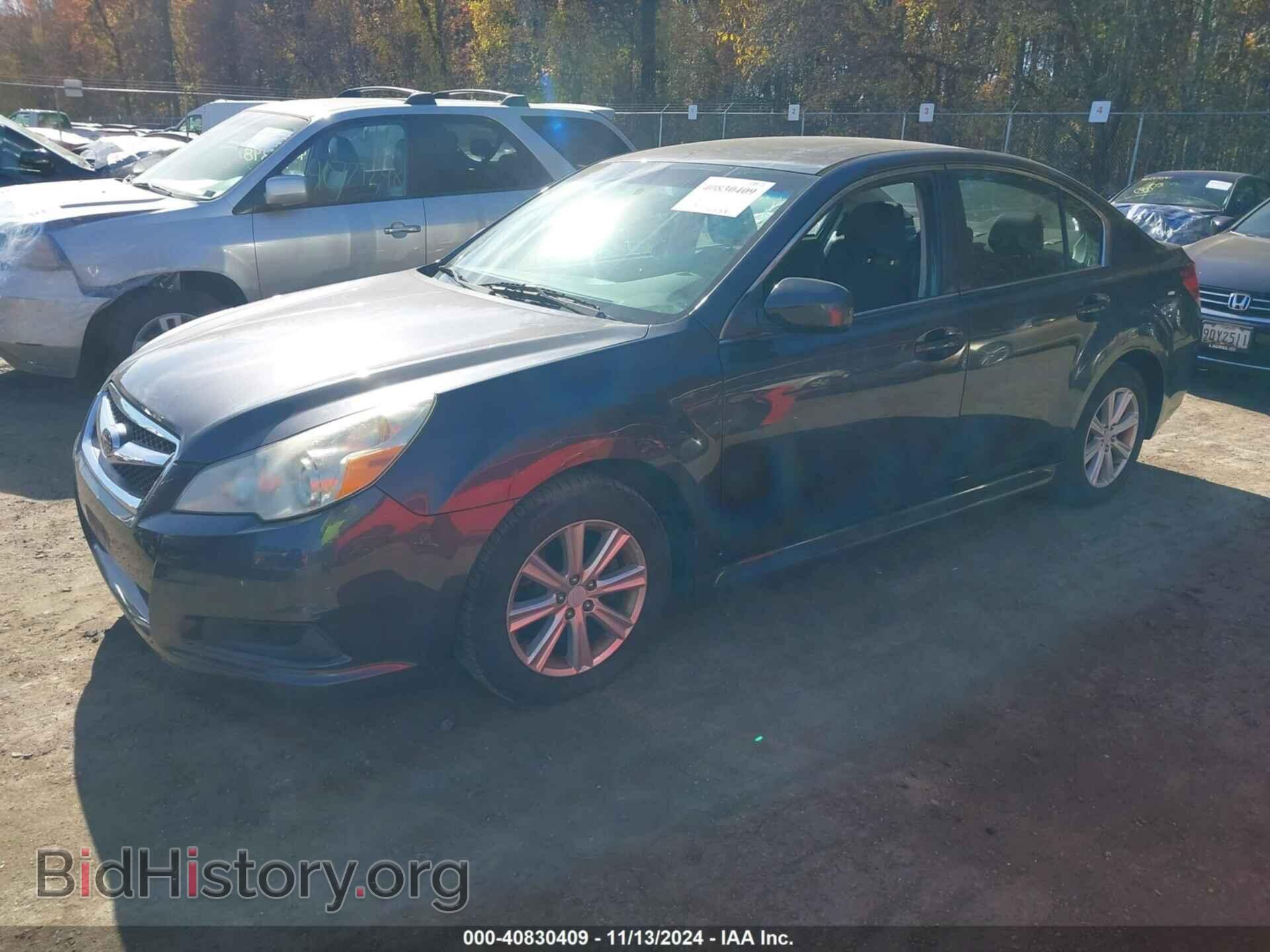 2012 SUBARU LEGACY - VIN: 4S3BMCB61C3004092 - Фото 2