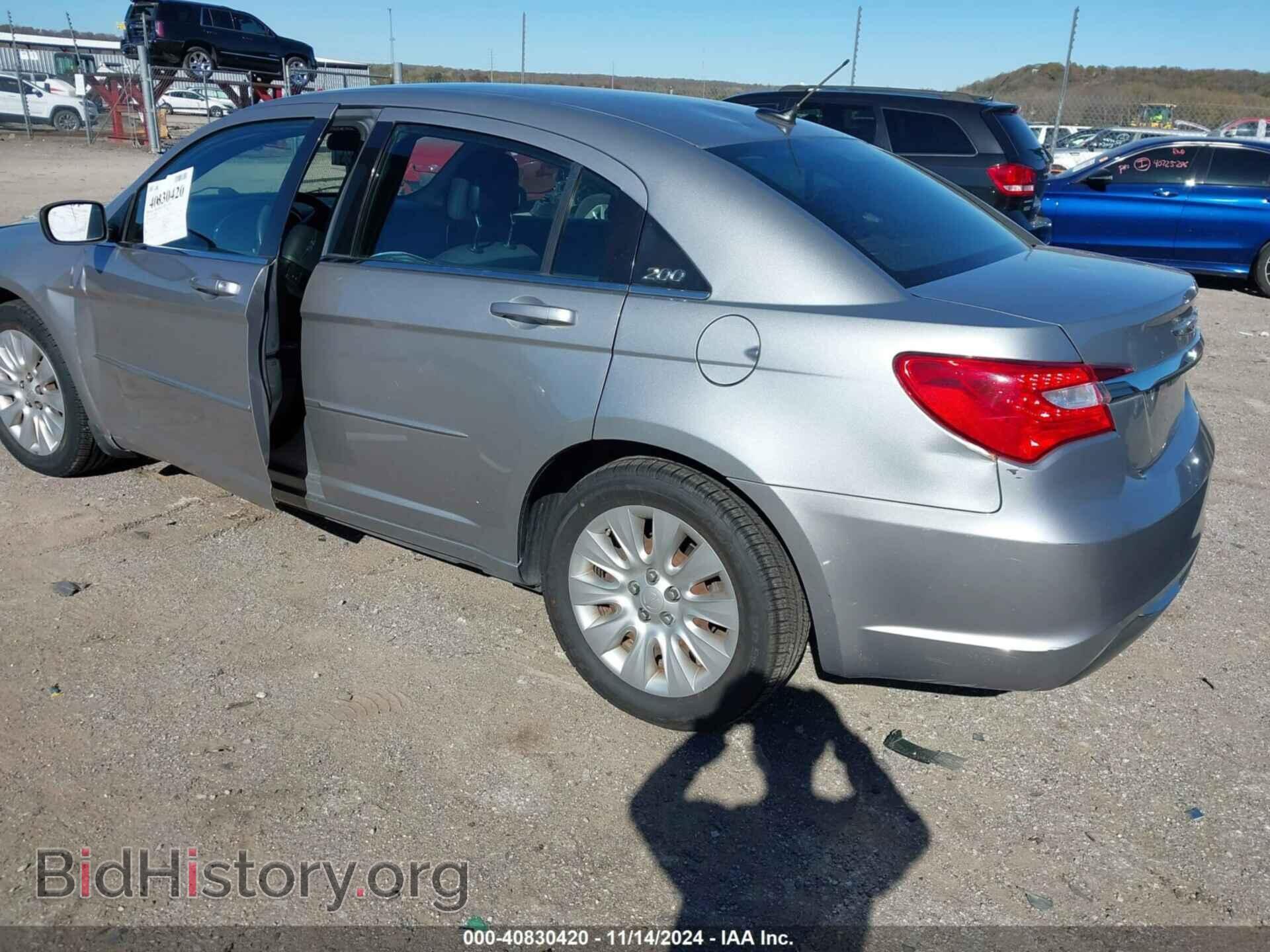 2013 CHRYSLER 200 - VIN: 1C3CCBAB3DN604672 - Фото 3