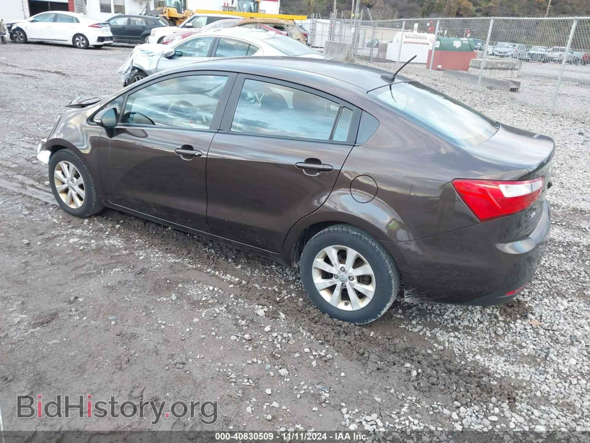 2012 KIA RIO - VIN: KNADN4A30C6050107 - Фото 3