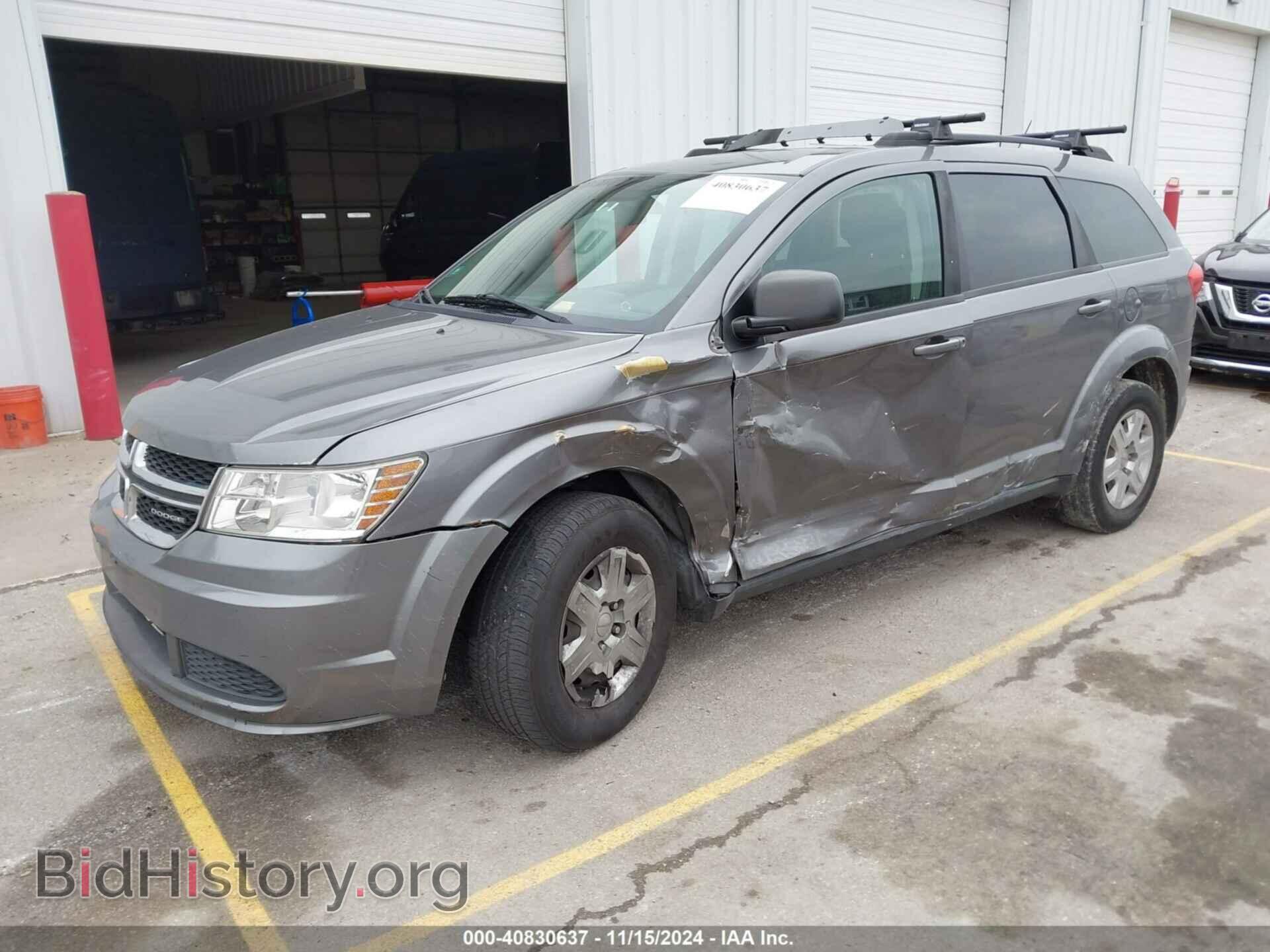 2012 DODGE JOURNEY - VIN: 3C4PDCAB2CT167942 - Фото 2