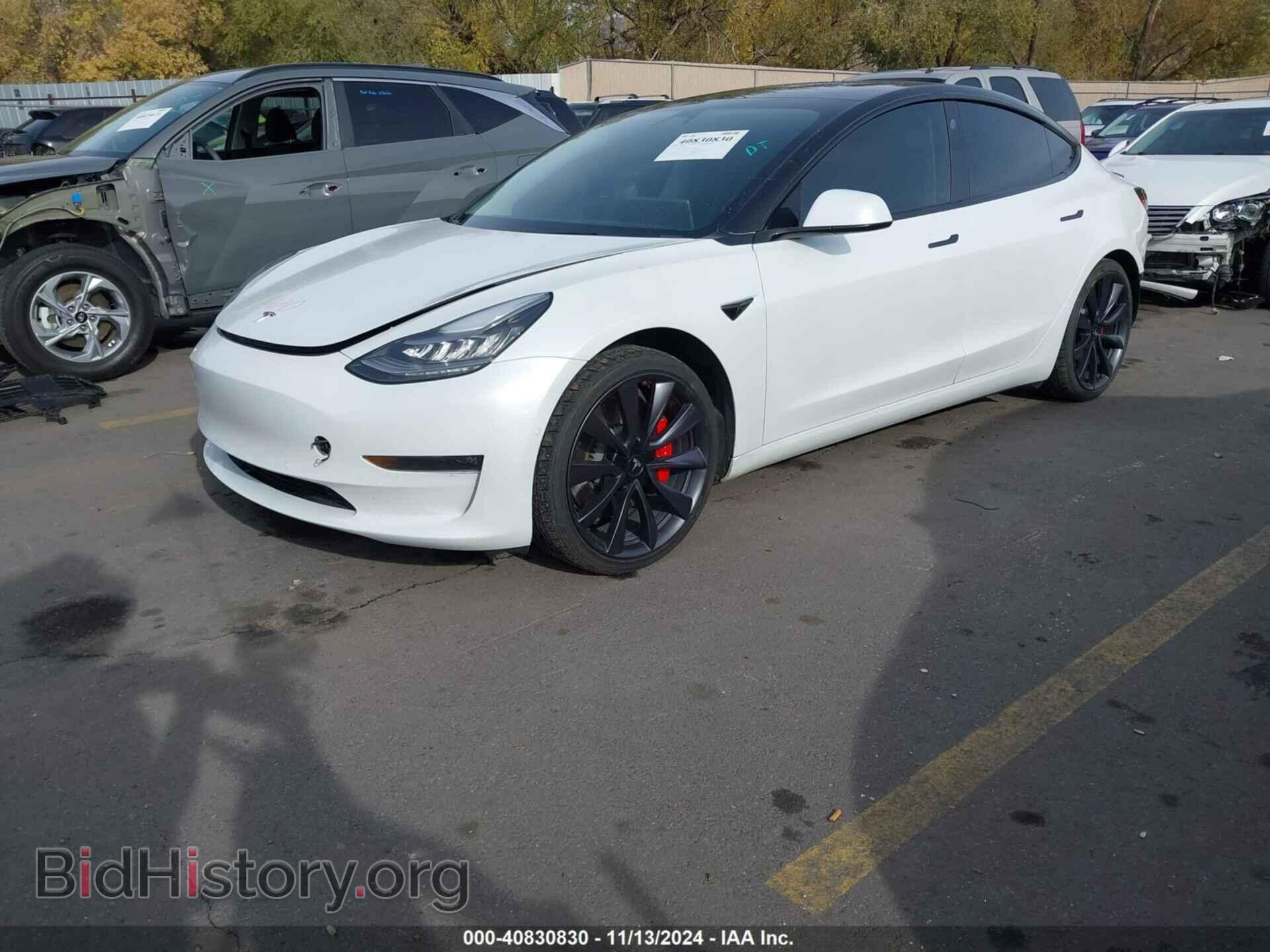 2020 TESLA MODEL 3 - VIN: 5YJ3E1EC1LF807866 - Фото 2