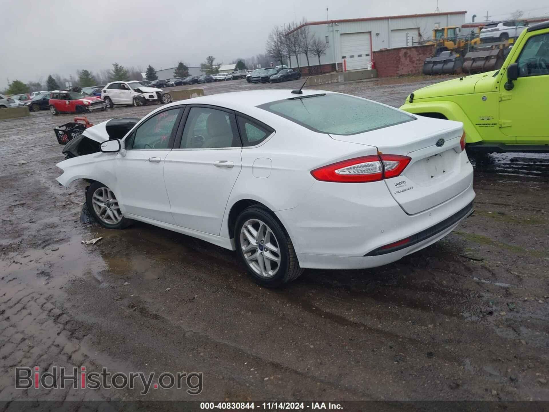 2016 FORD FUSION - VIN: 3FA6P0H7XGR323611 - Фото 3