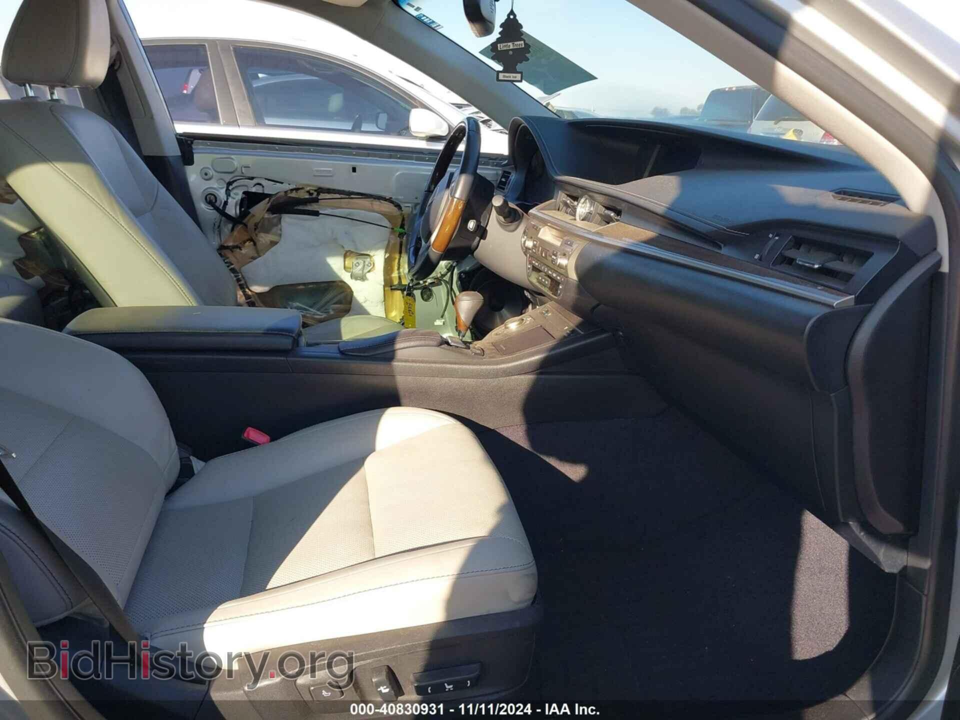 2013 LEXUS ES 350 - VIN: JTHBK1GG4D2000586 - Фото 5
