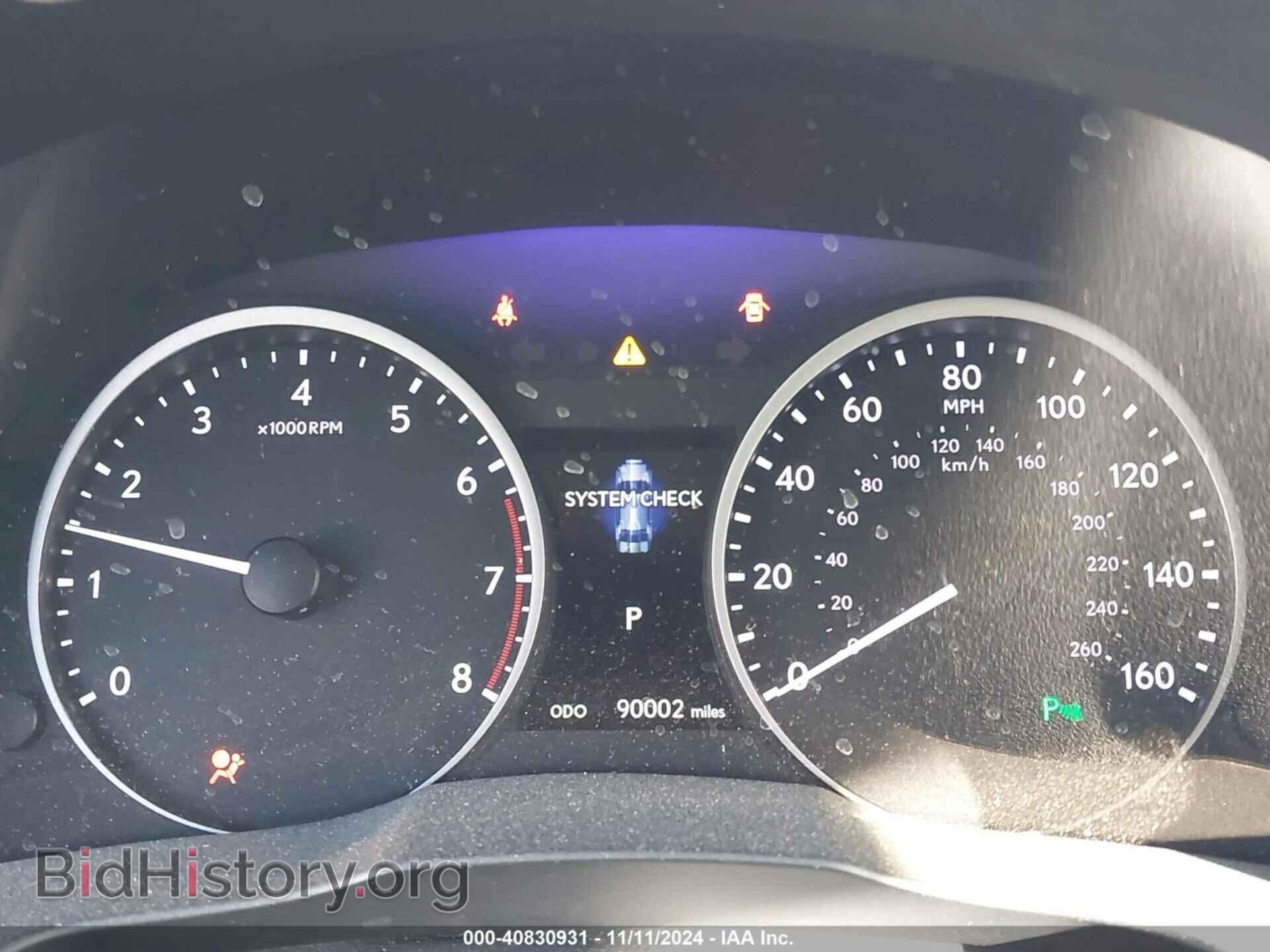 2013 LEXUS ES 350 - VIN: JTHBK1GG4D2000586 - Фото 7