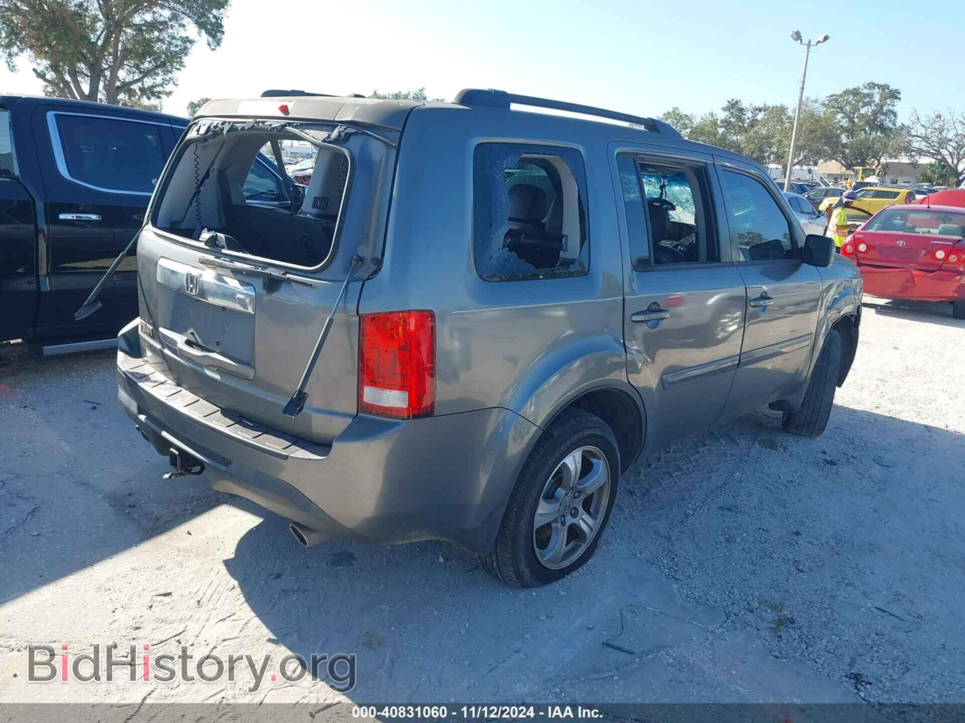 2012 HONDA PILOT - VIN: 5FNYF3H55CB022813 - Фото 4