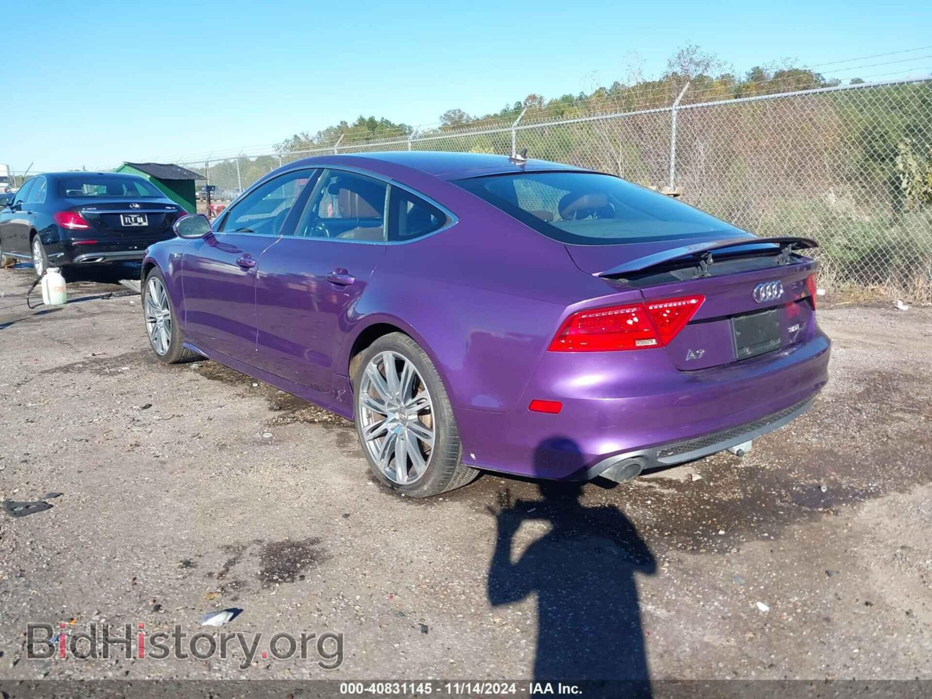 2013 AUDI A7 - VIN: WAU3GAFC4DN072809 - Фото 2