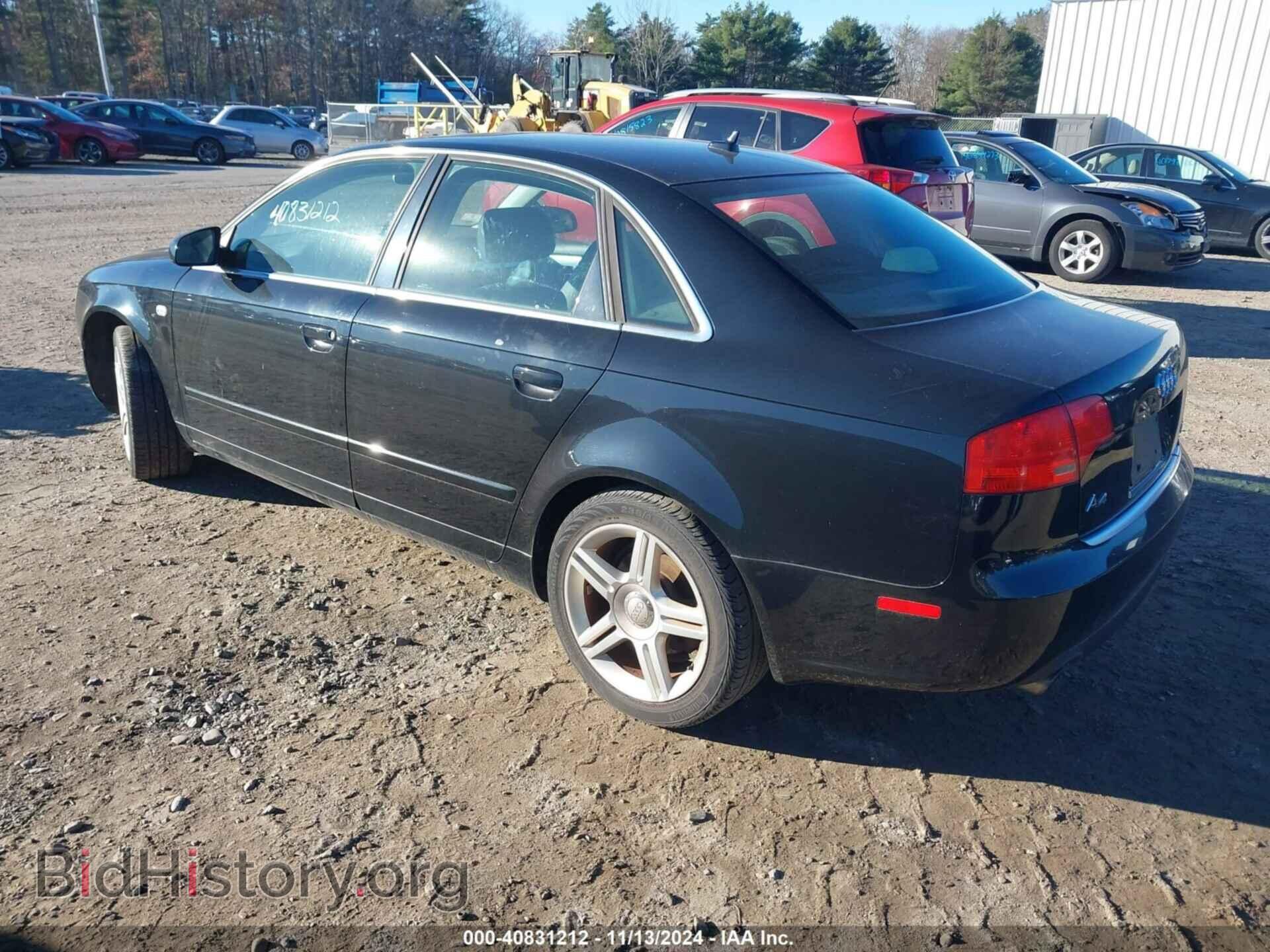 2007 AUDI A4 - VIN: WAUDF78E57A019167 - Фото 3