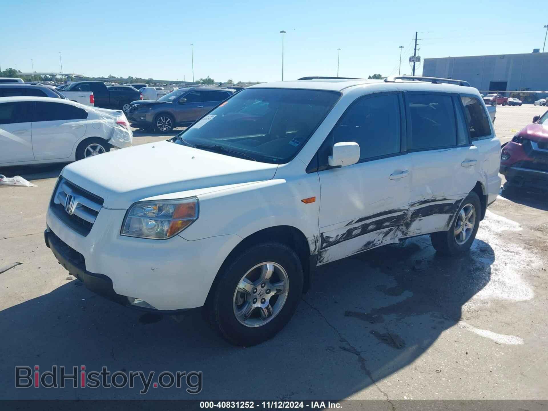 2007 HONDA PILOT - VIN: 5FNYF287X7B042427 - Фото 2