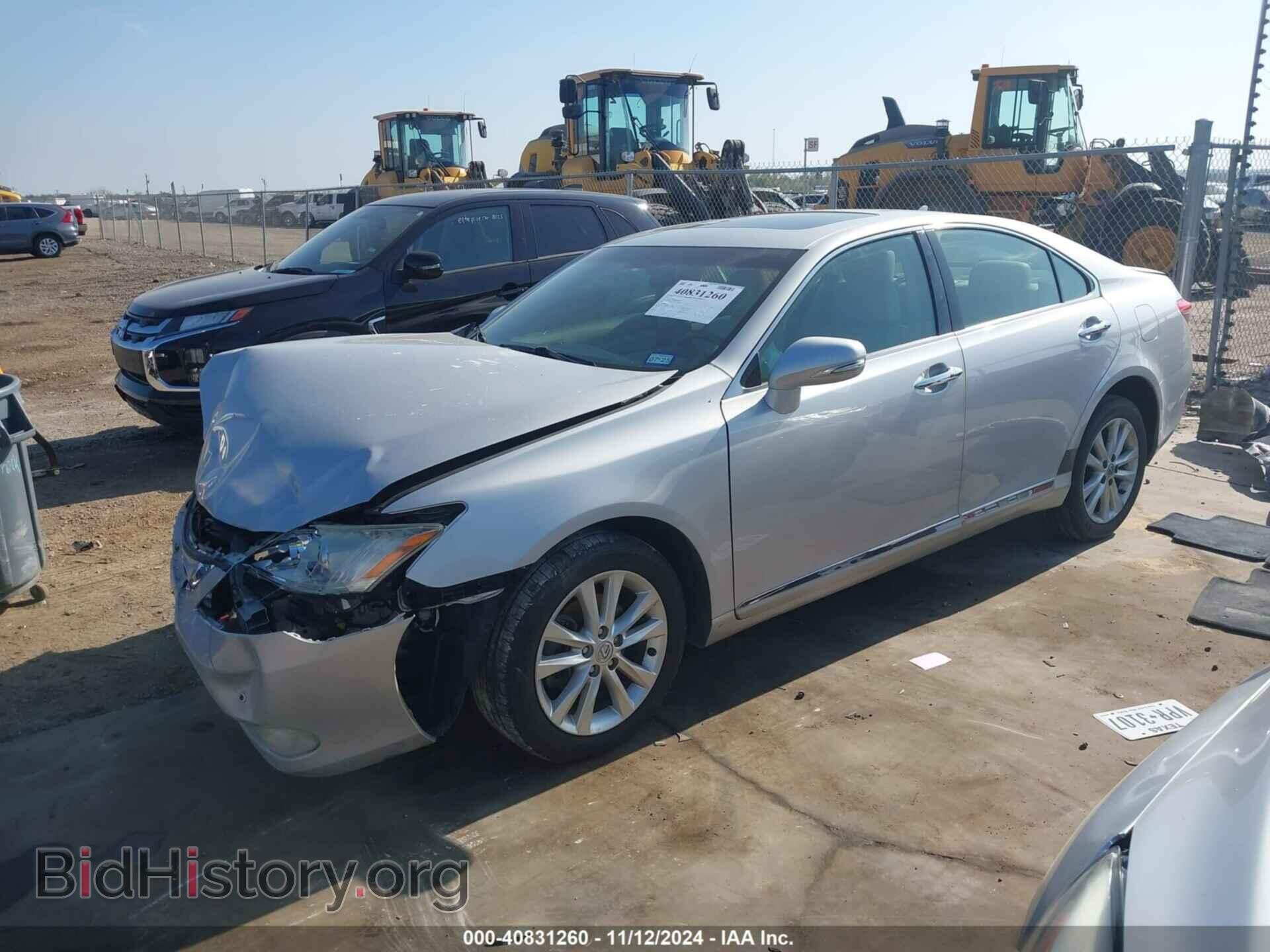2012 LEXUS ES 350 - VIN: JTHBK1EG6C2473486 - Photo 2