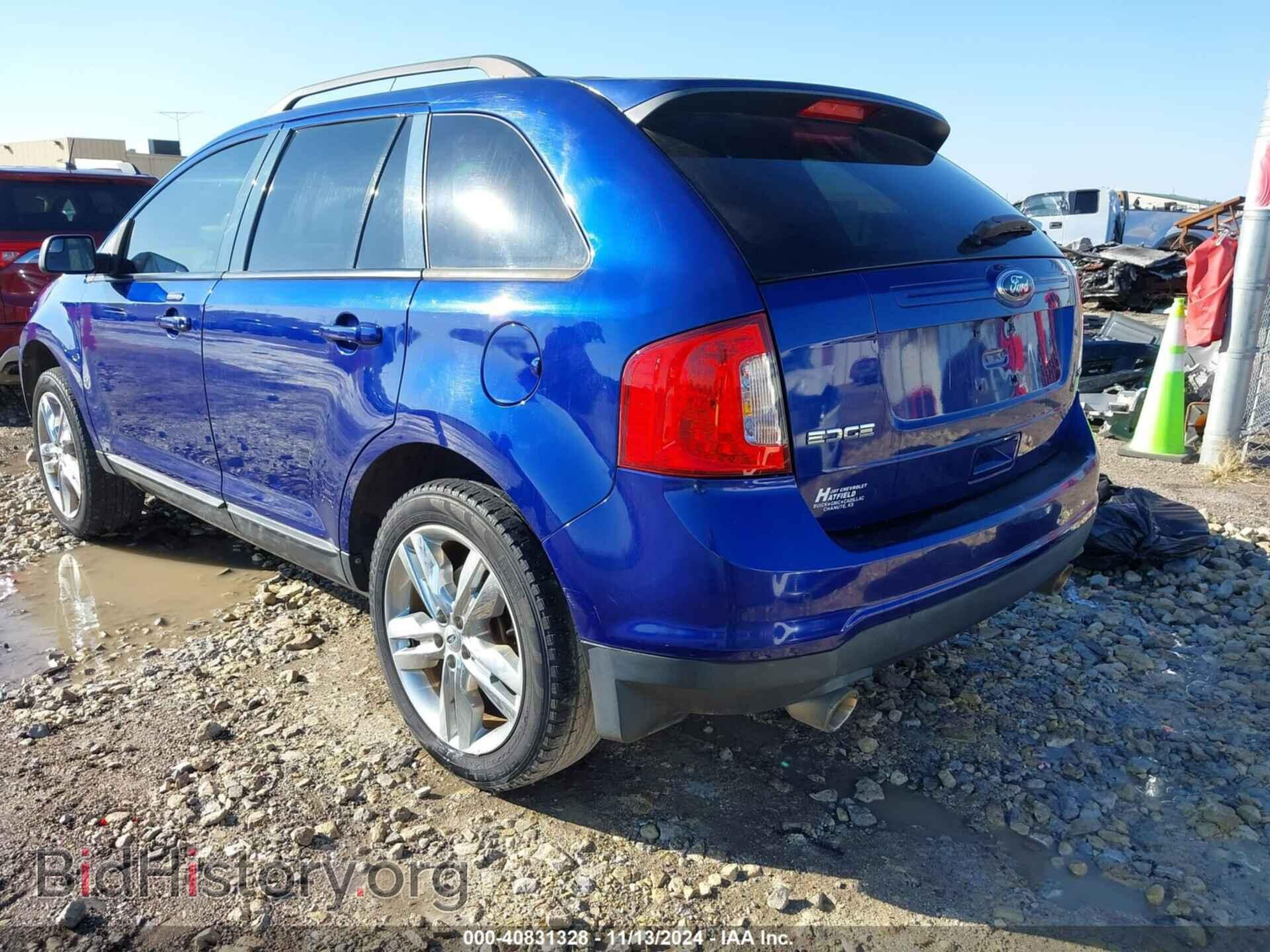 2013 FORD EDGE - VIN: 2FMDK3JC6DBA86162 - Фото 3