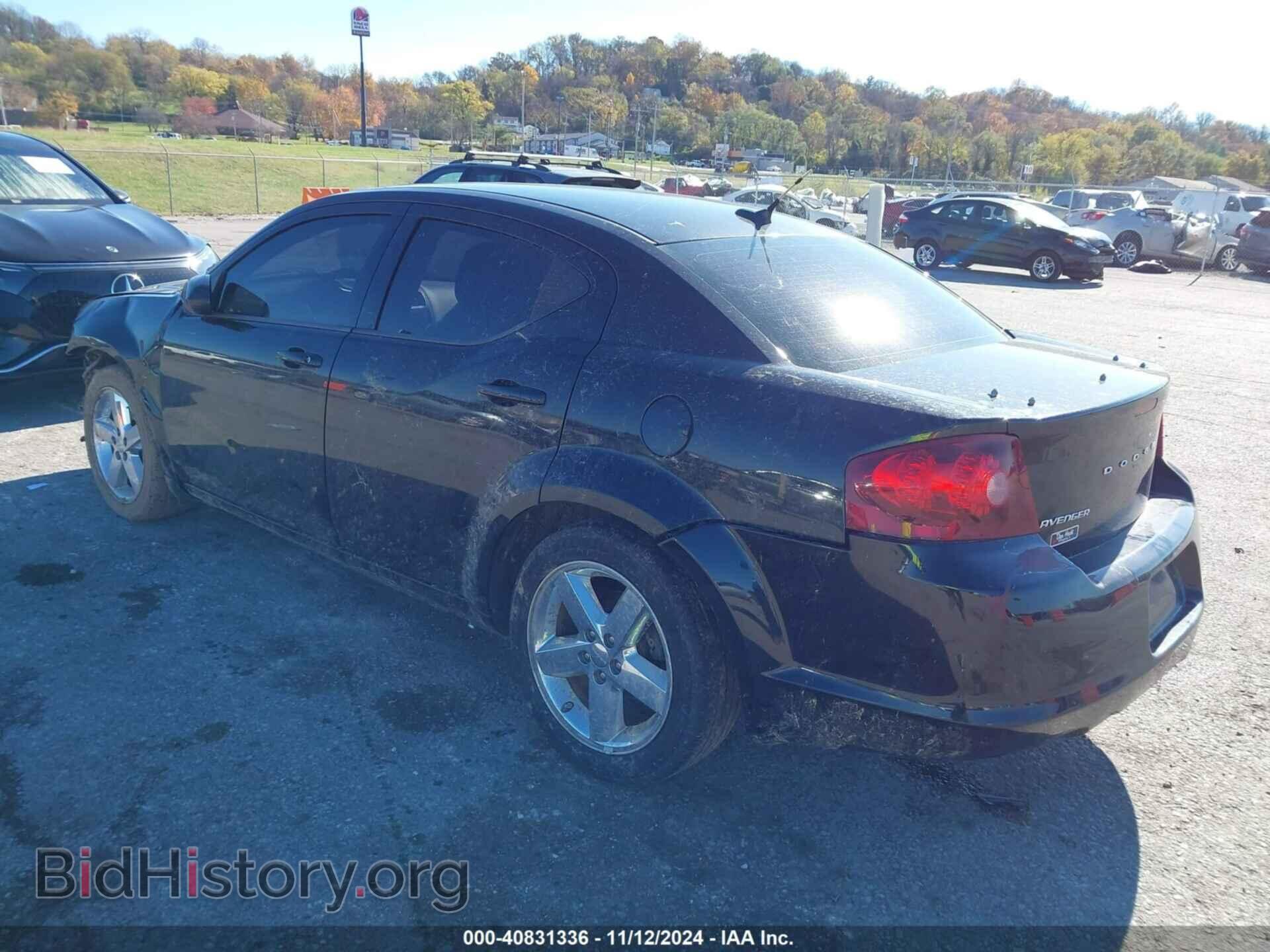2011 DODGE AVENGER - VIN: 1B3BD2FG0BN544888 - Фото 3