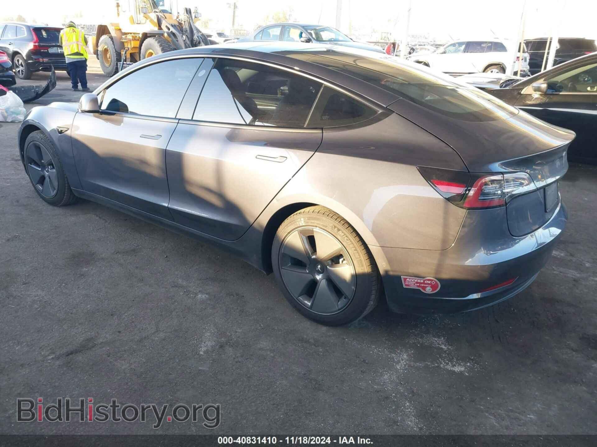 2021 TESLA MODEL 3 - VIN: 5YJ3E1EB0MF050967 - Фото 3