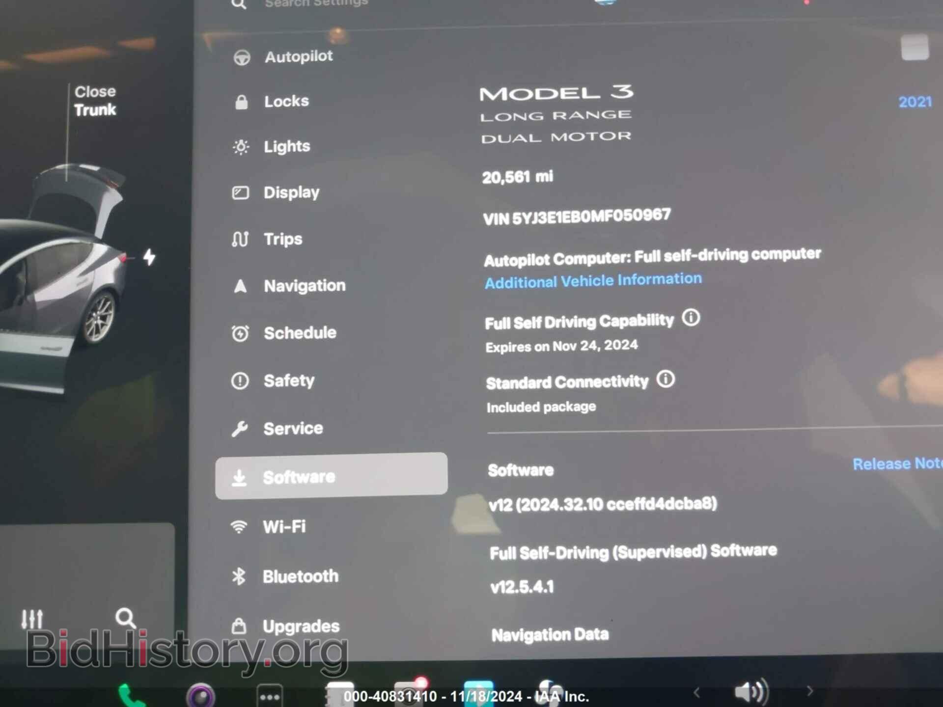 2021 TESLA MODEL 3 - VIN: 5YJ3E1EB0MF050967 - Фото 7