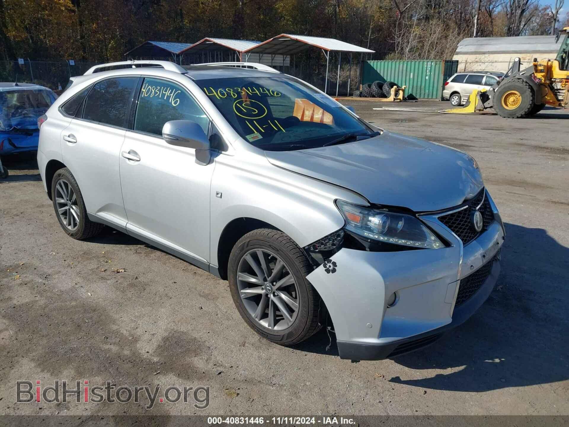 Фотография 2T2BK1BA5DC218344 - LEXUS RX 350 2013