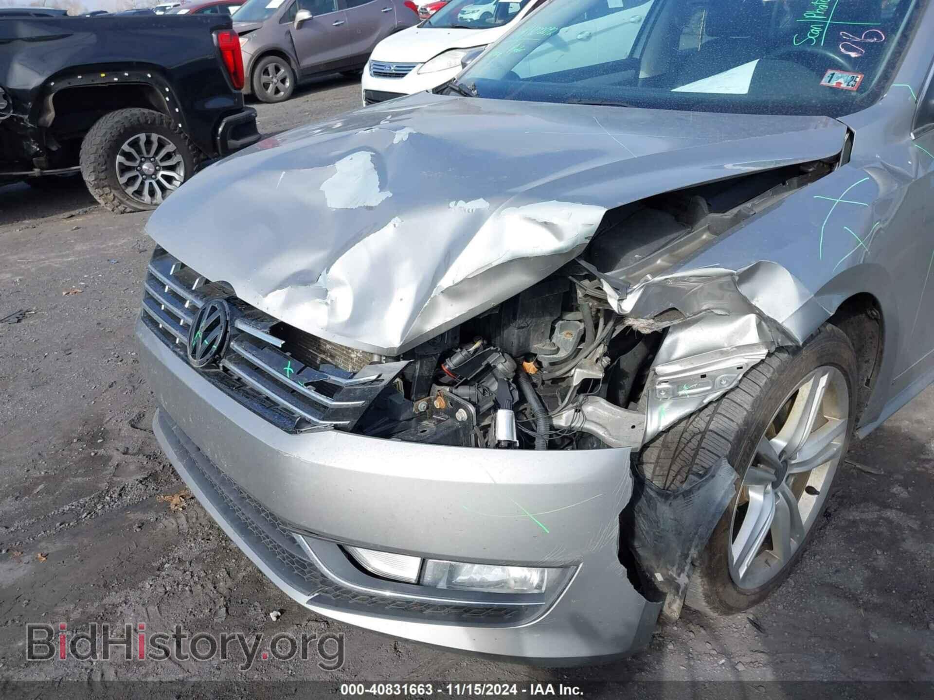 2013 VOLKSWAGEN PASSAT - VIN: 1VWBN7A3XDC058954 - Фото 6