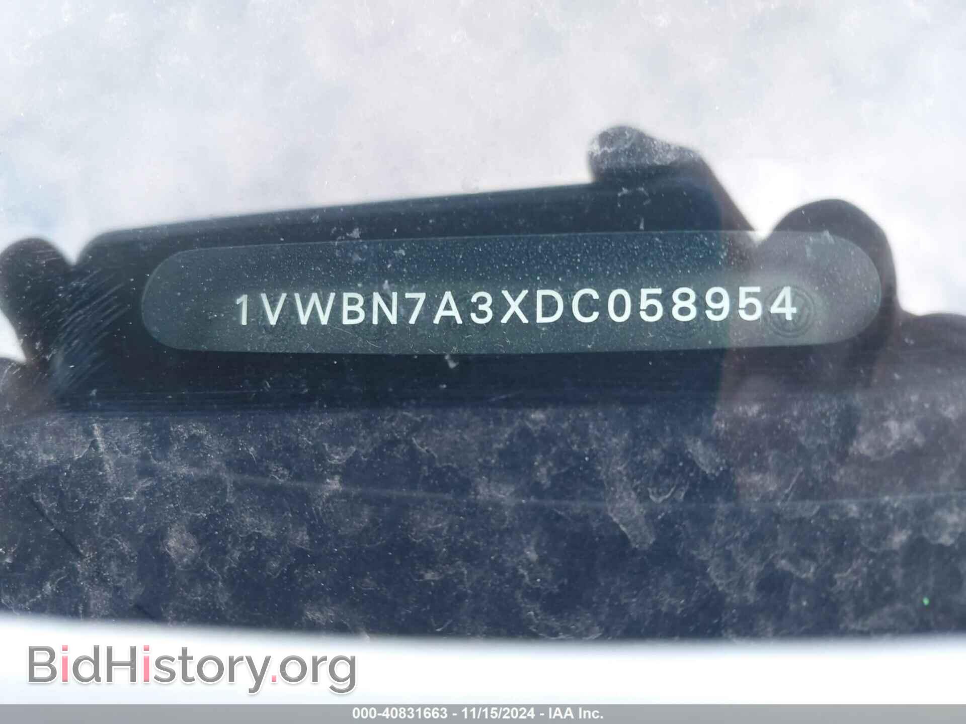 2013 VOLKSWAGEN PASSAT - VIN: 1VWBN7A3XDC058954 - Фото 9
