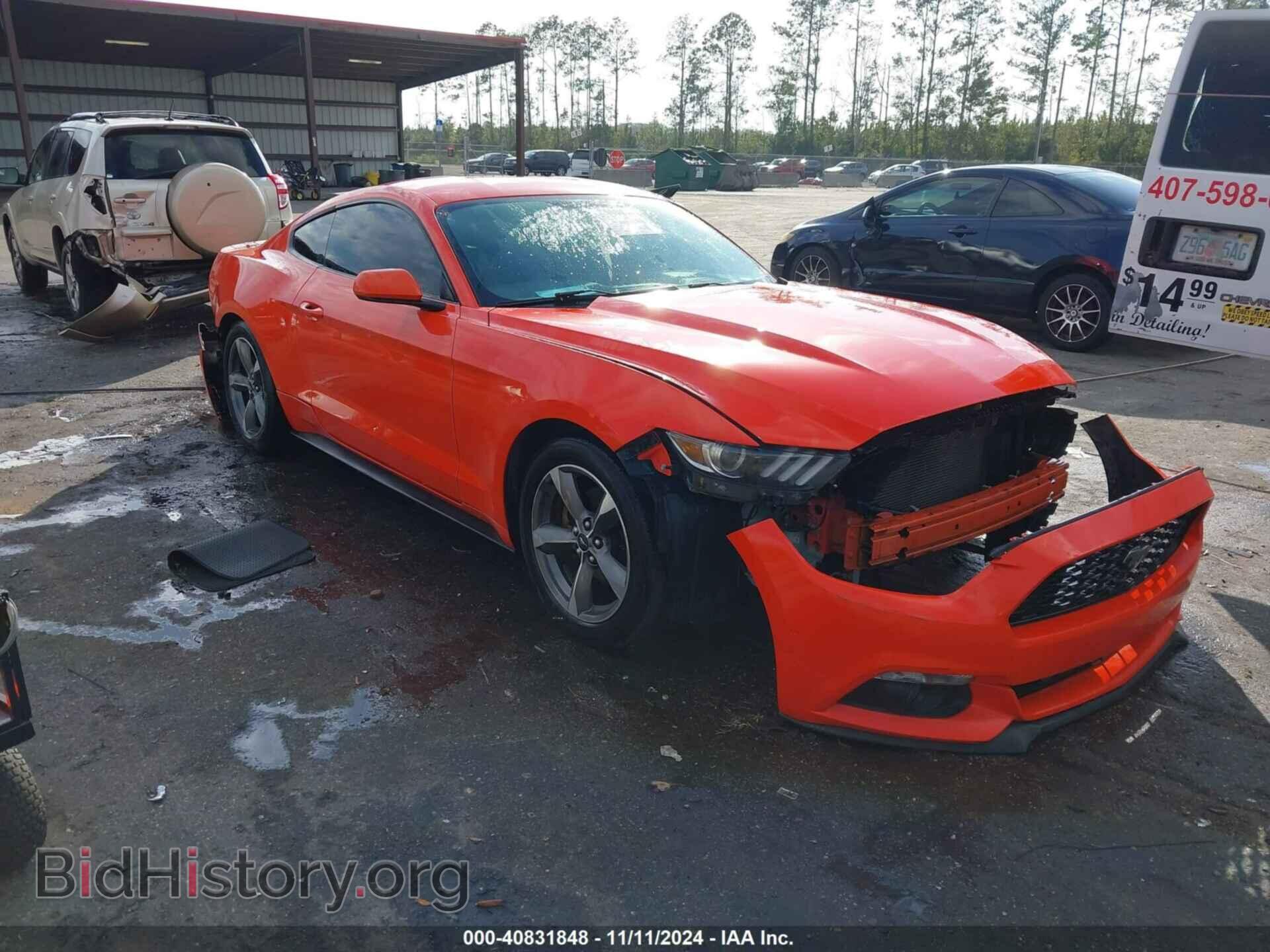 Фотография 1FA6P8AM8G5256203 - FORD MUSTANG 2016