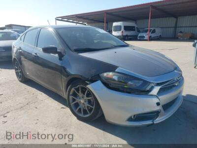 2016 Dodge DART SXT, black — VIN 1C3CDFBB5GD564611, IAAI