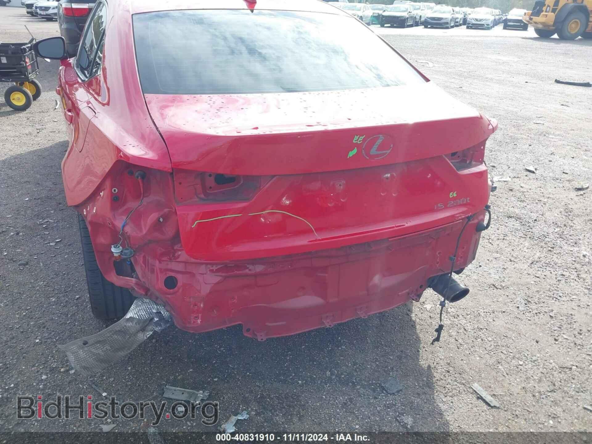2016 LEXUS IS 200T - VIN: JTHBA1D28G5005207 - Фото 6