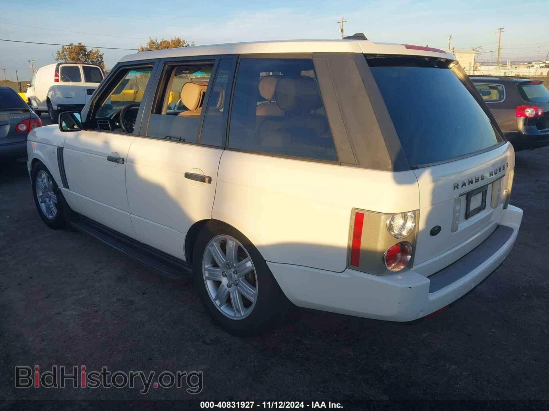 2006 LAND ROVER RANGE ROVER - VIN: SALMF15496A232996 - Фото 3