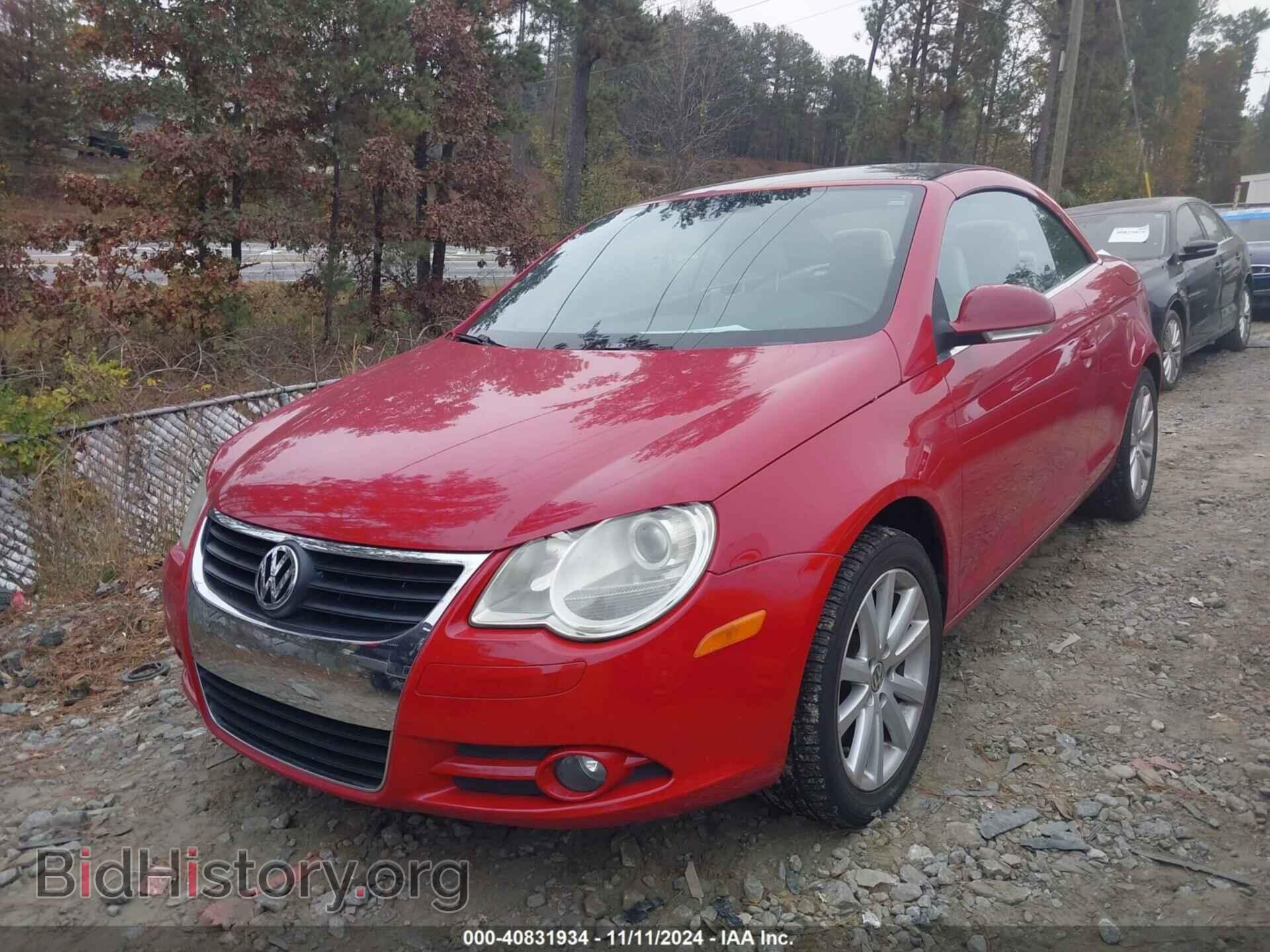 2007 VOLKSWAGEN EOS - VIN: WVWFA71F87V020027 - Фото 2